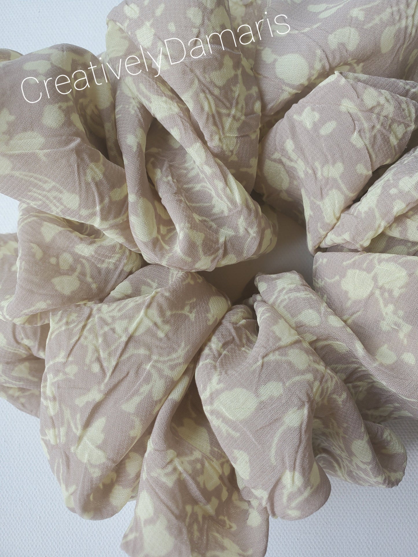 Chiffon Crinkle XL Scrunchies
