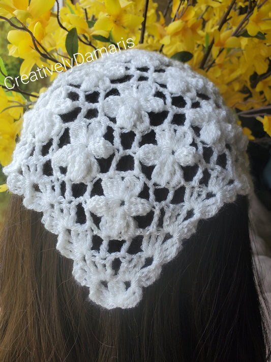 All The Pretty Flowers Crochet Headband