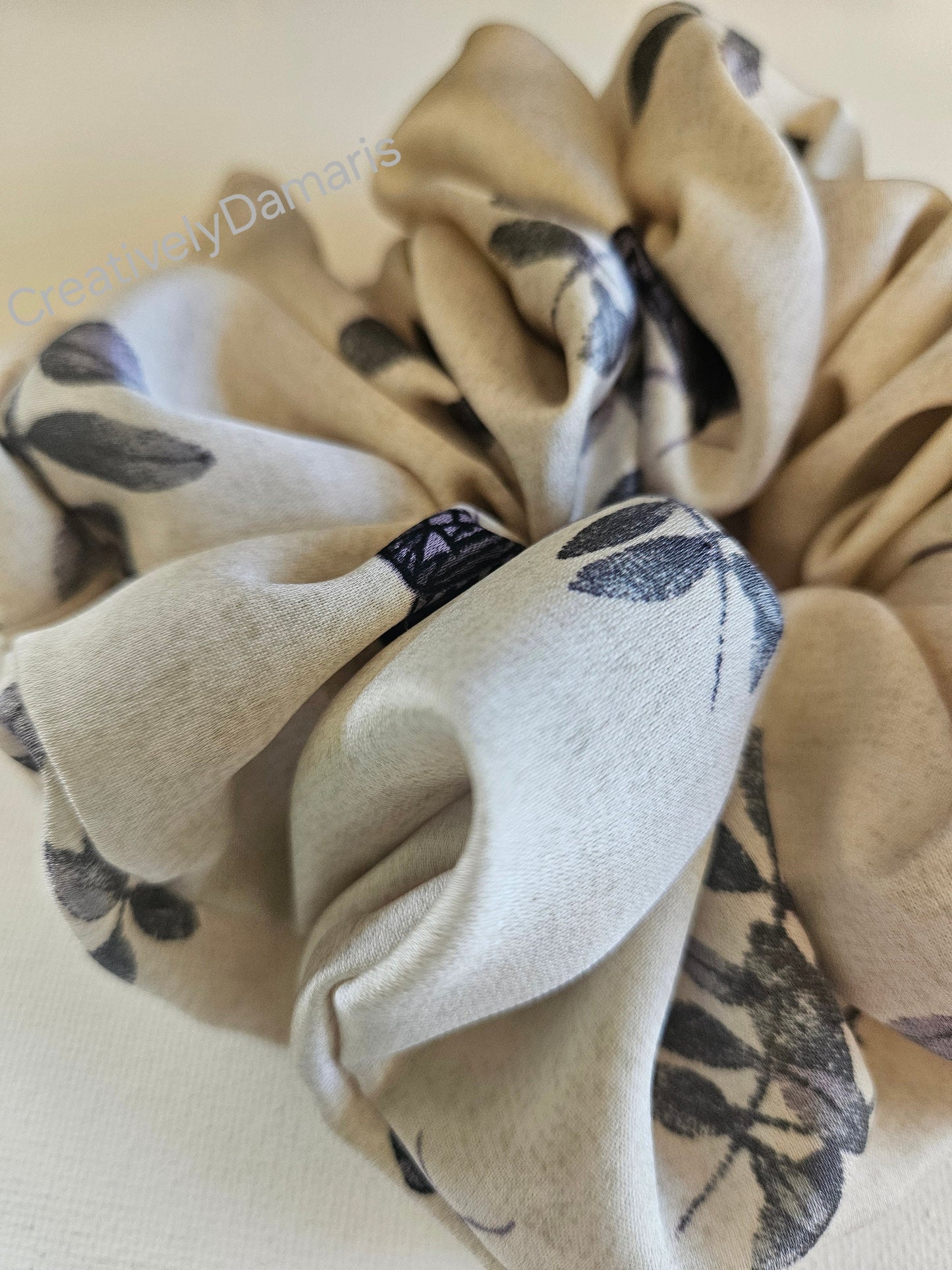 Silky Cream XL Scrunchie