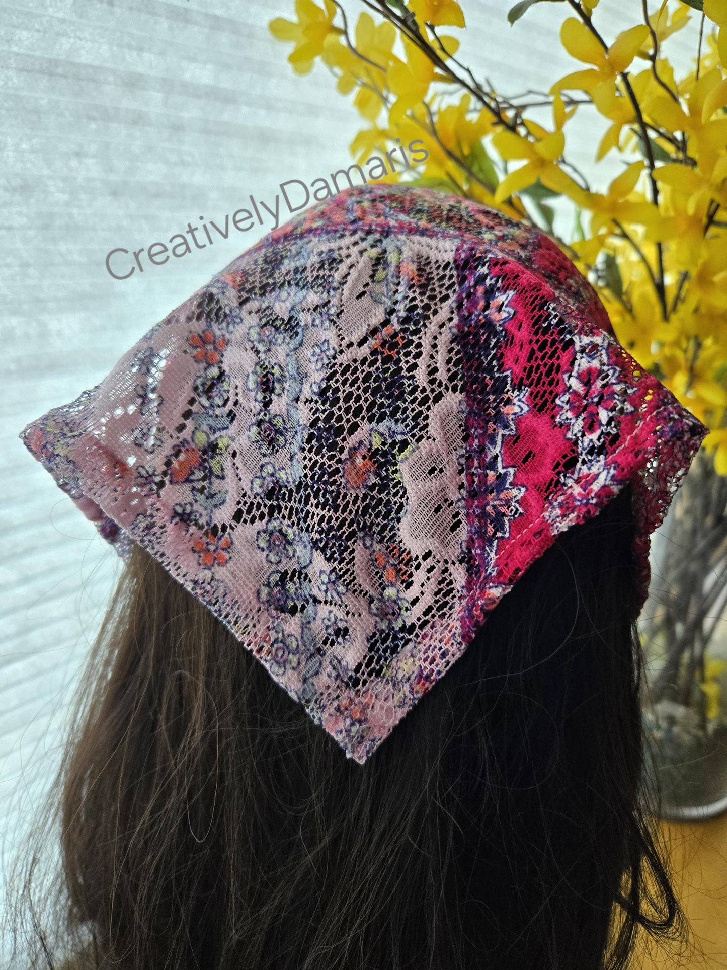 Patchwork Lace Headband