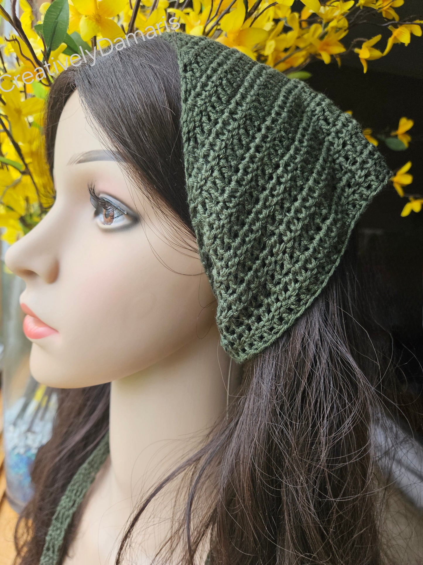 Retro White Flower Boho Headband