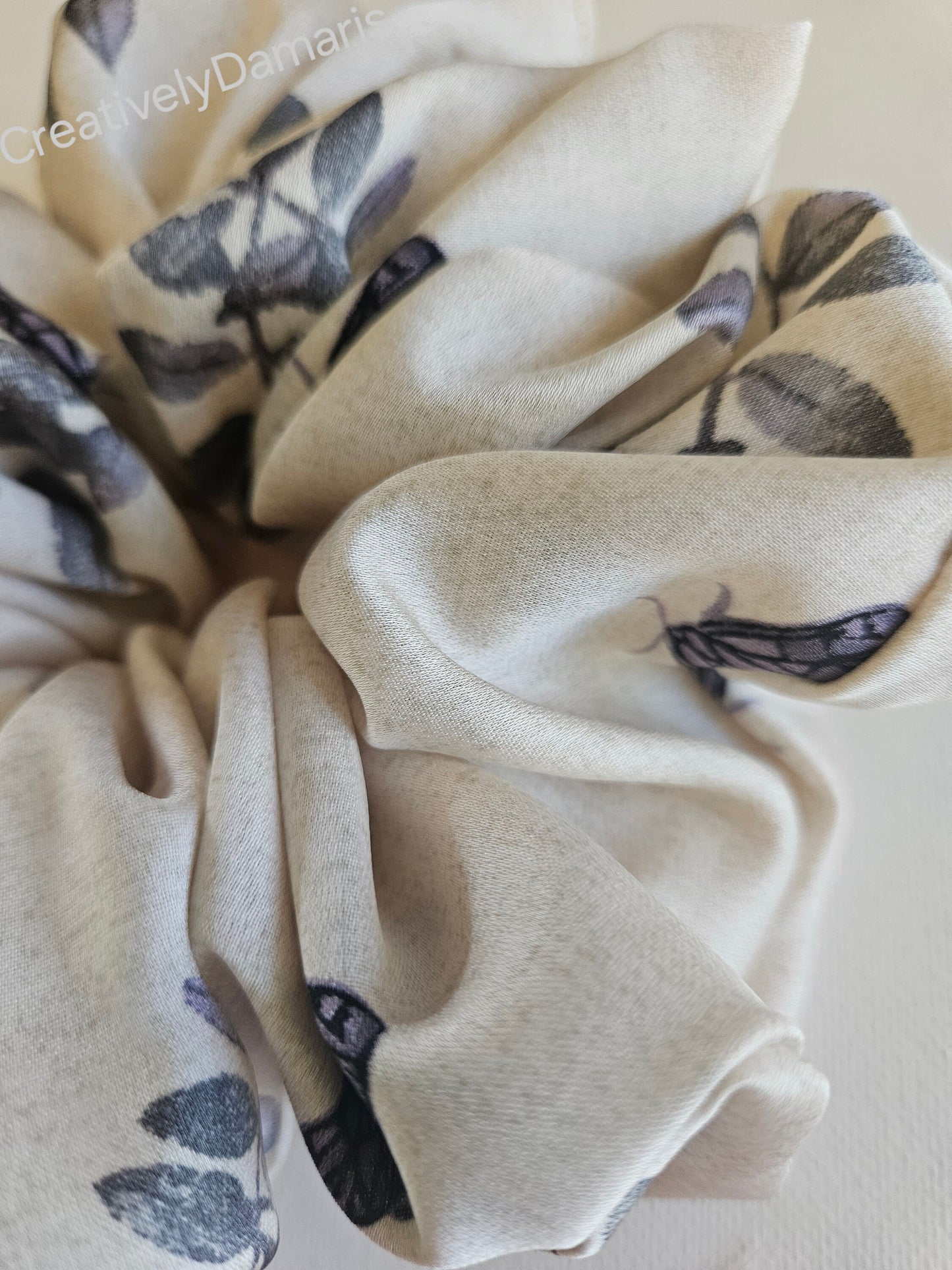 Silky Cream XL Scrunchie