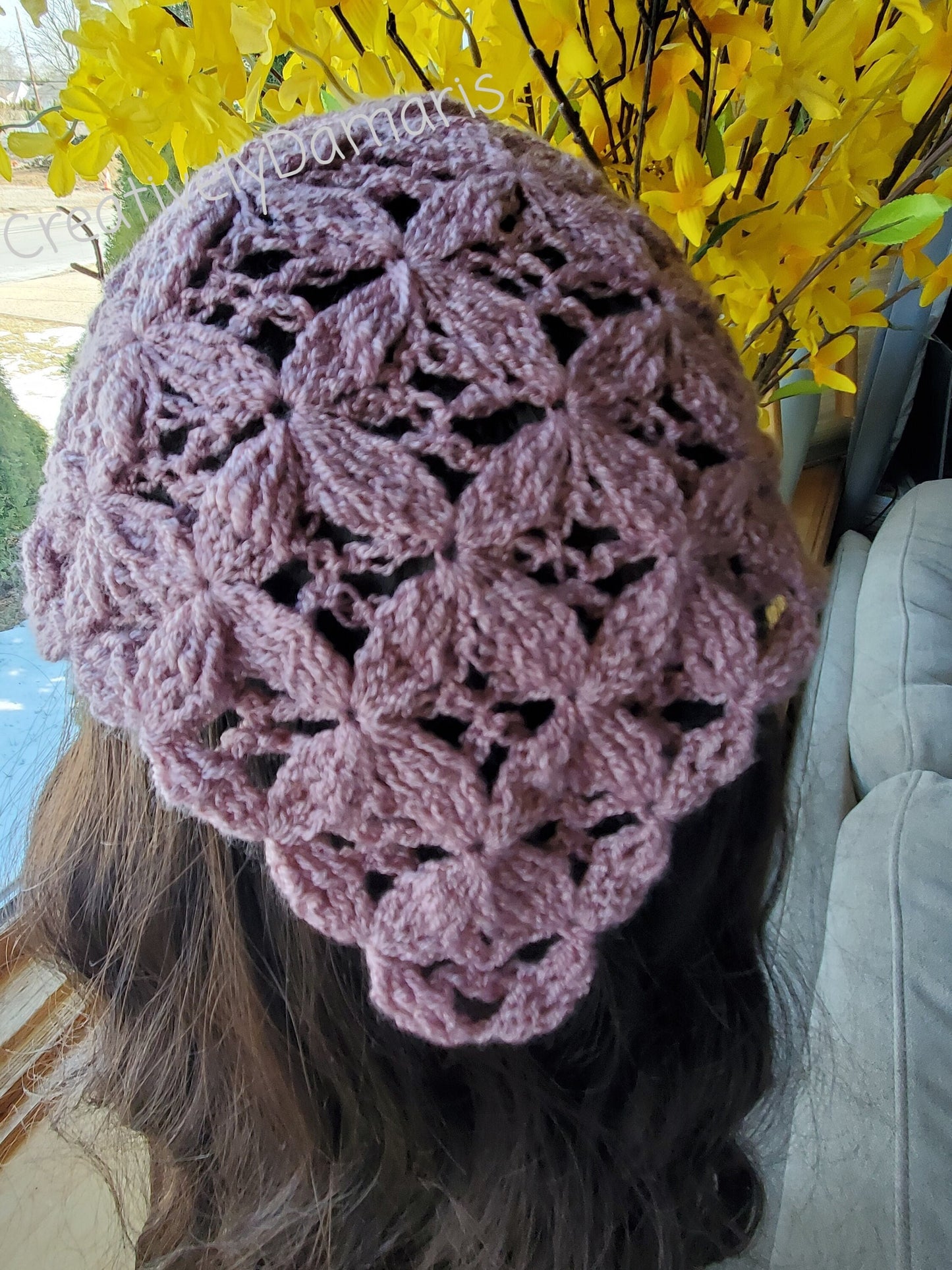 Flowers Everywhere Crochet Headband