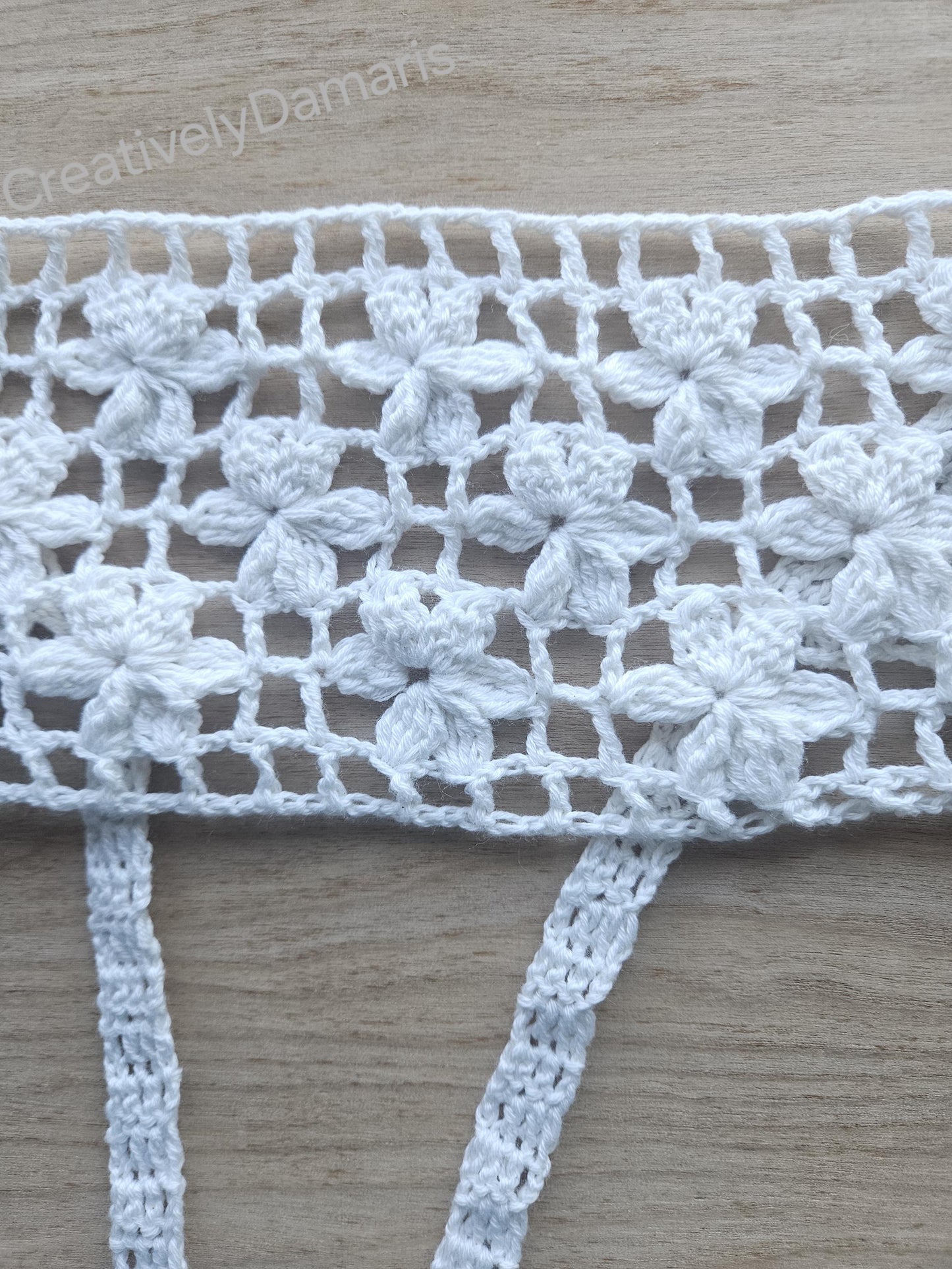 All The Pretty Flowers Crochet Headband