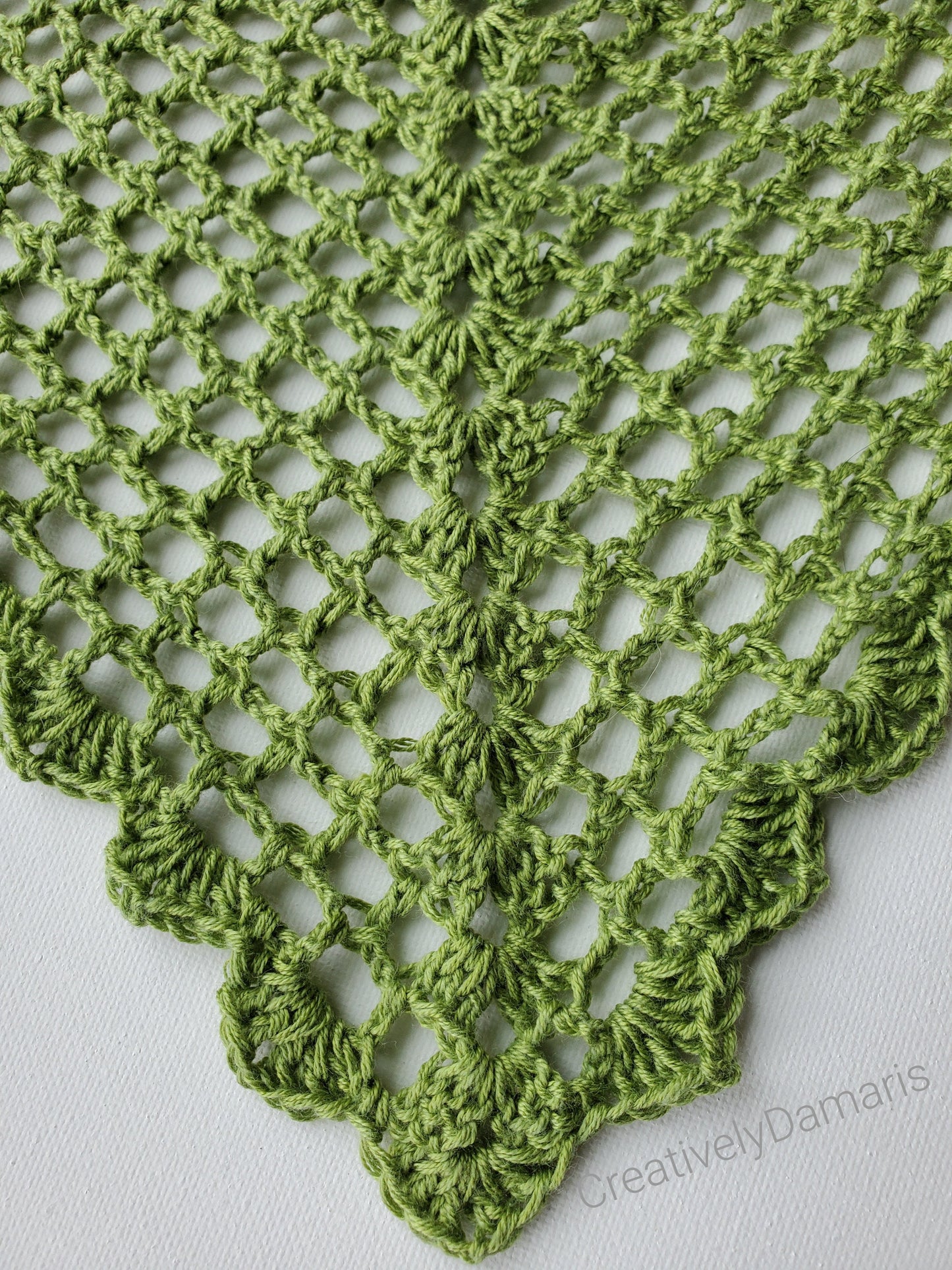 Summer Mesh Crochet  Headband