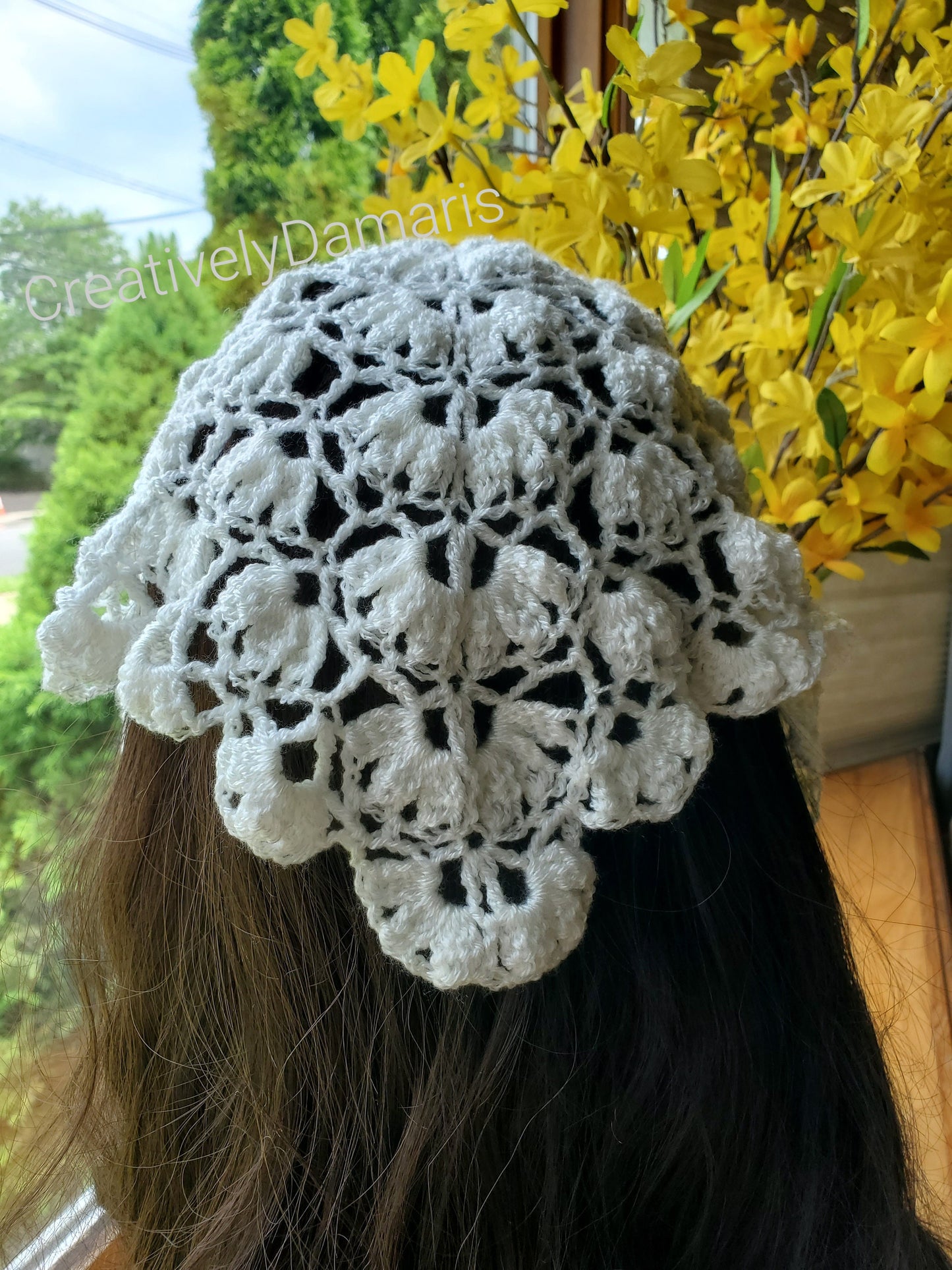 The Lovely Petals Crochet Boho Headband