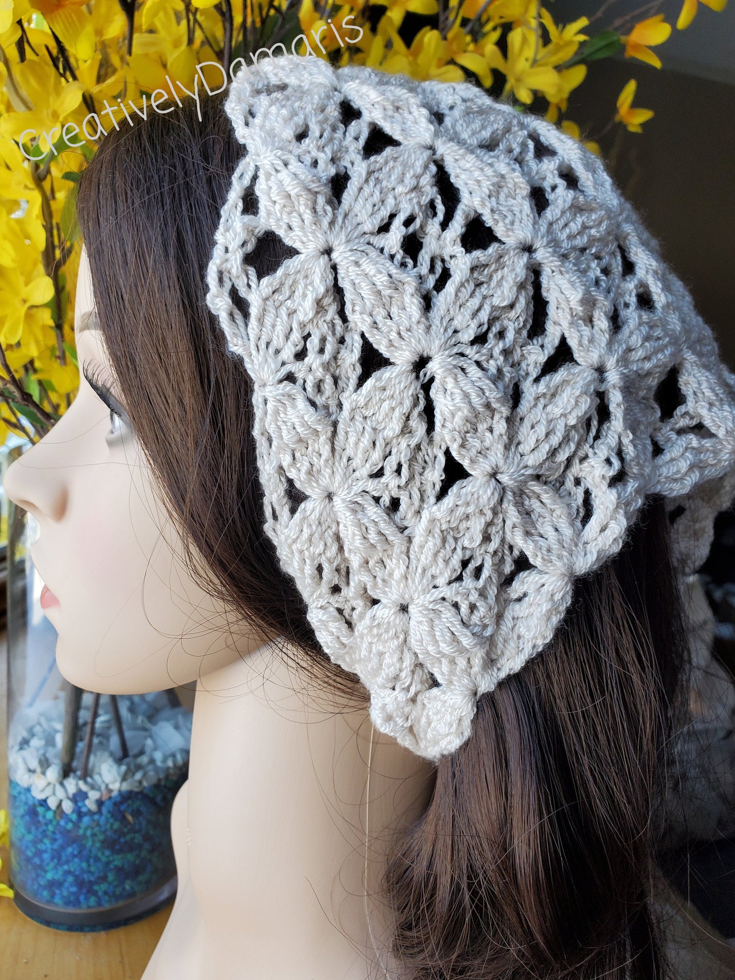 Flowers Everywhere Crochet Headband