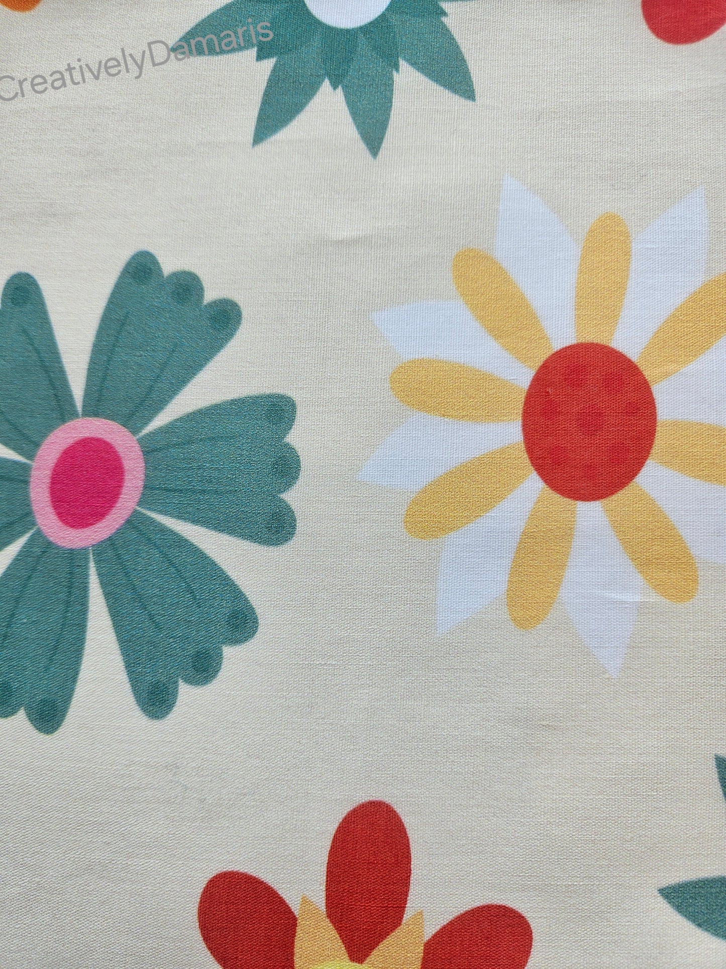 Boho Floral Printed Head Kerchief