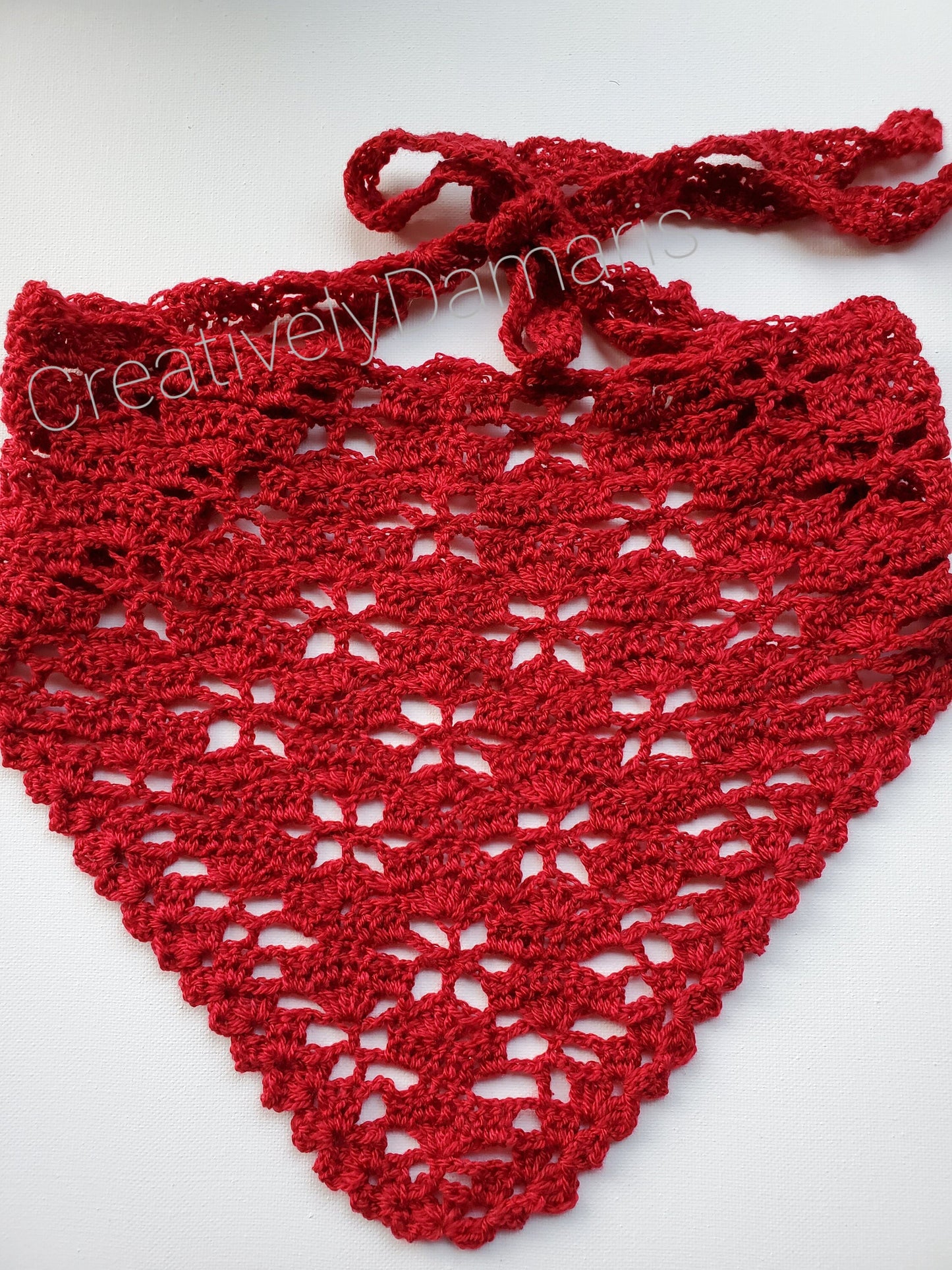 Lace Flower Crochet Boho Headband