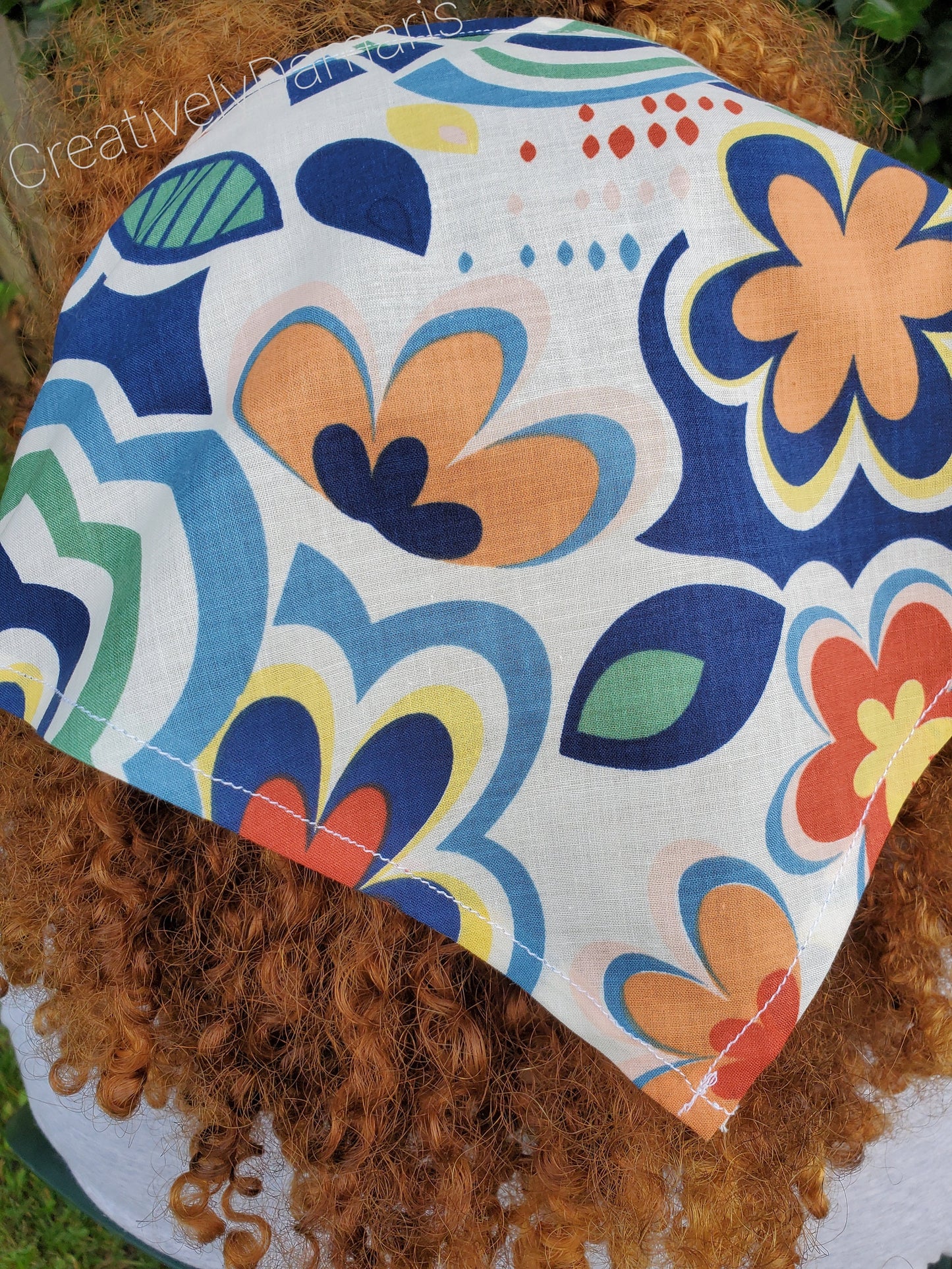 That '70s Vibe Cotton Head Kerchief