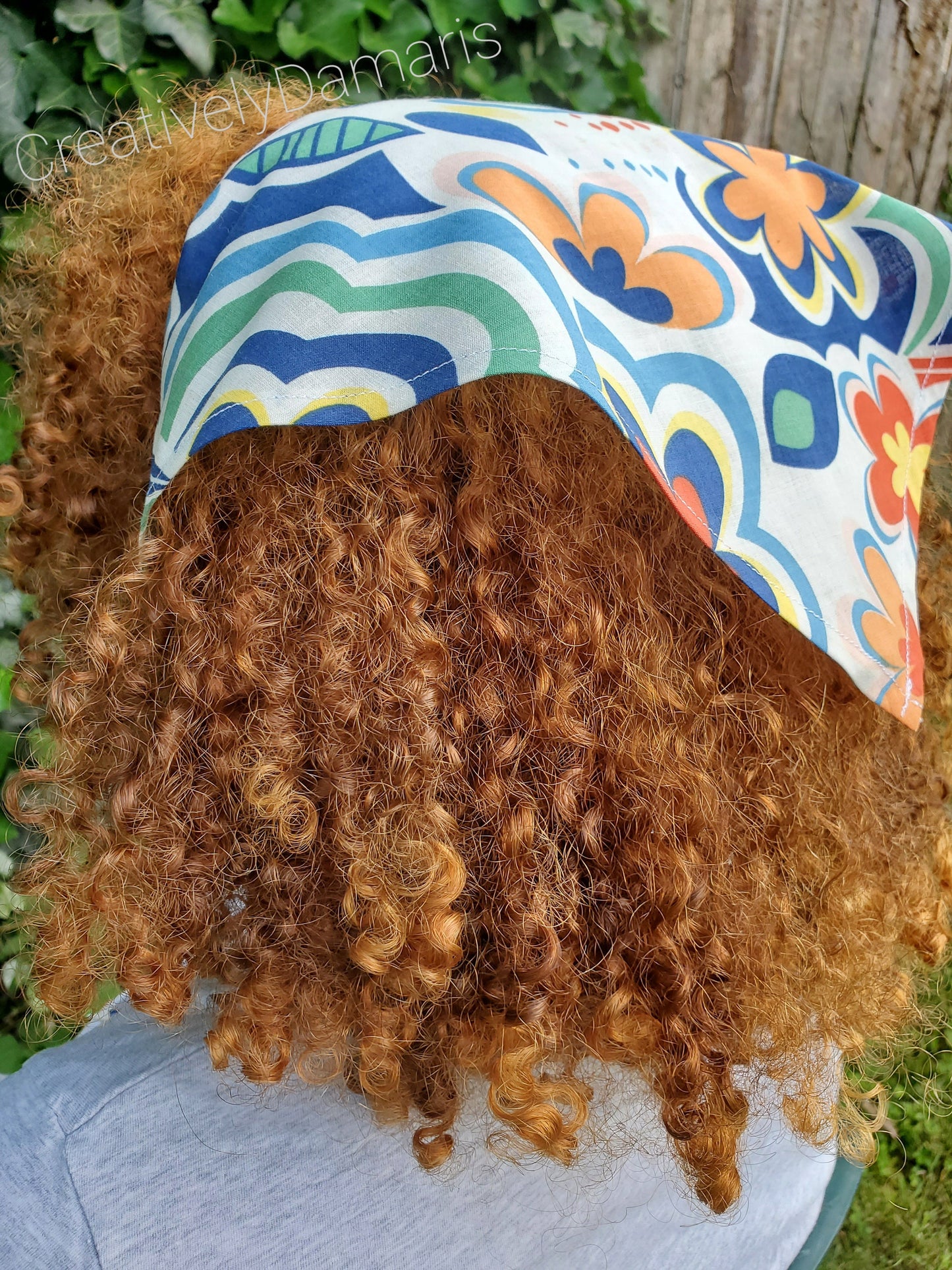 That '70s Vibe Cotton Head Kerchief