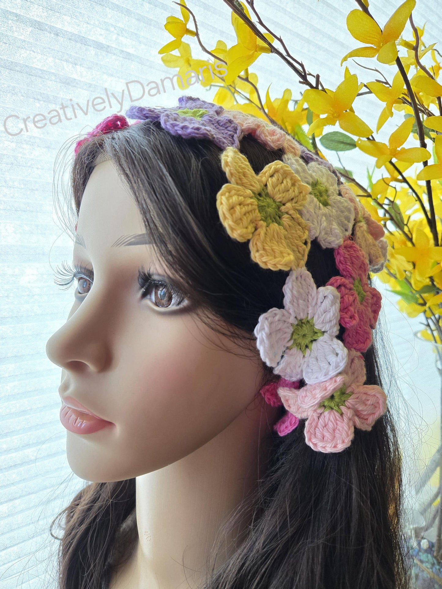 Summer Flowers Hair Headband
