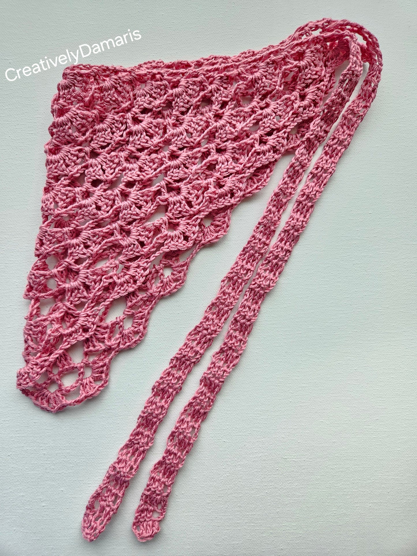 Shell Crochet Headband