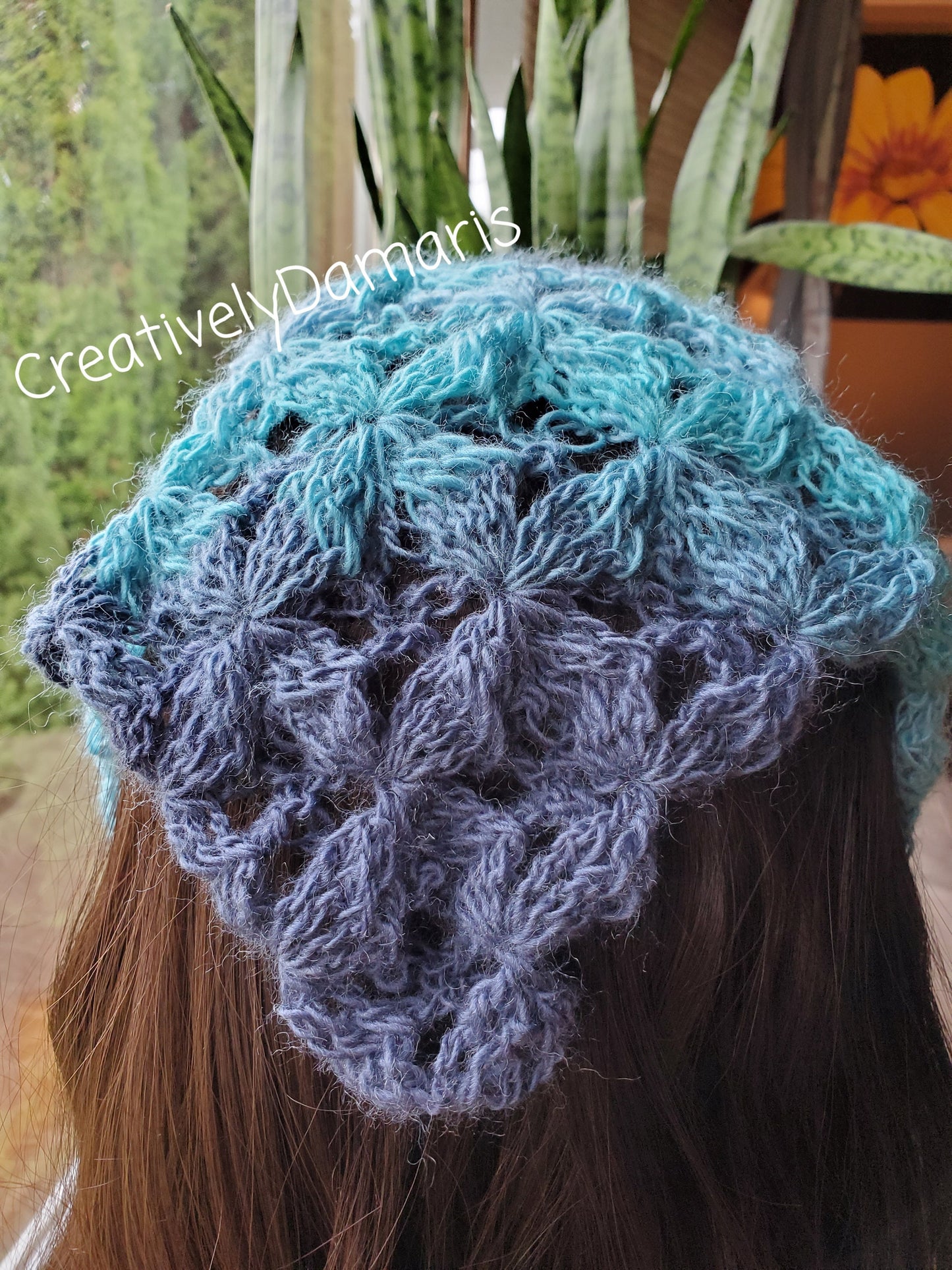 Multi-color Flowers Everywhere Crochet Headband