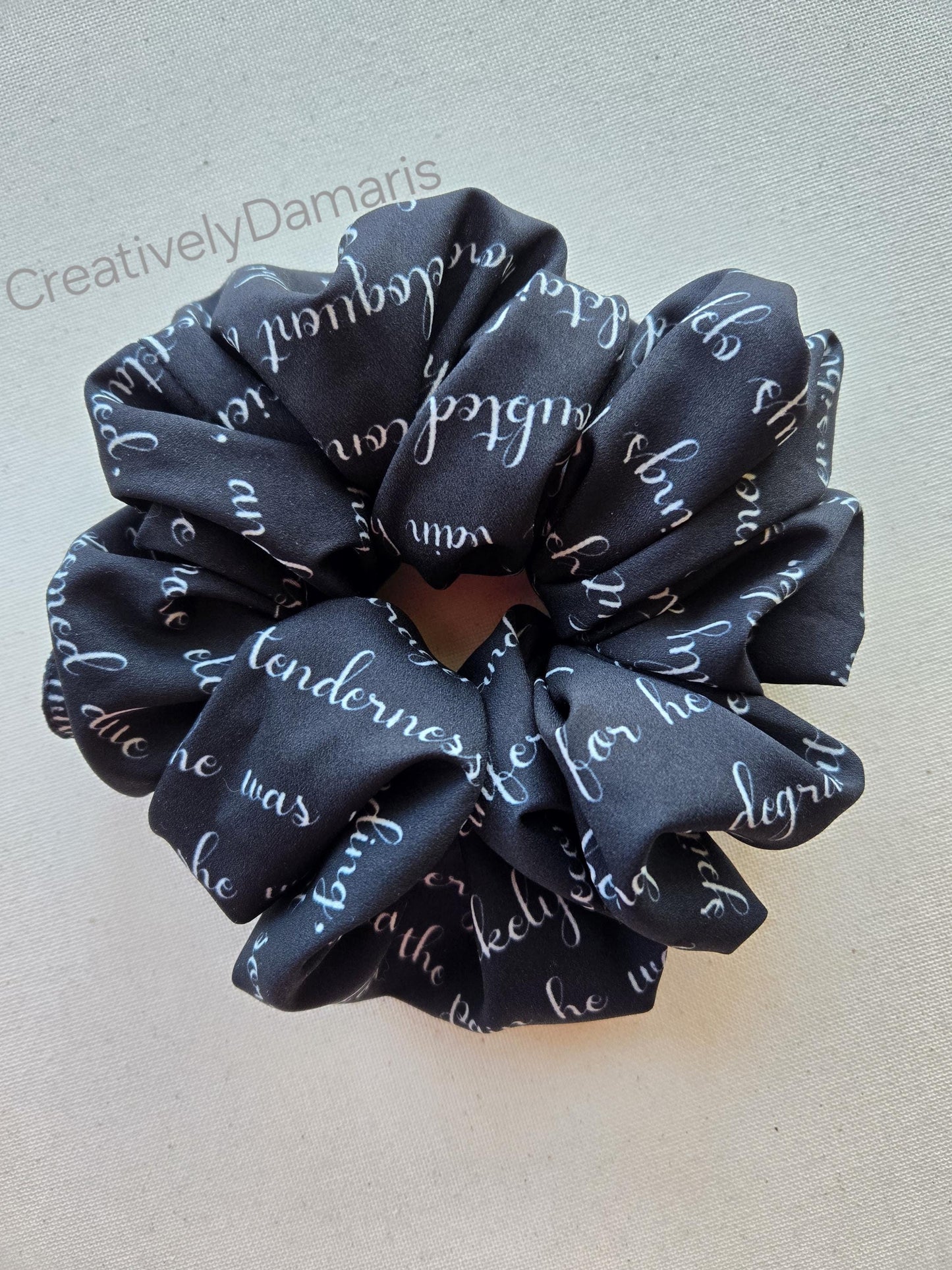 Mr. Darcy's Proposal Printed XL Scrunchie