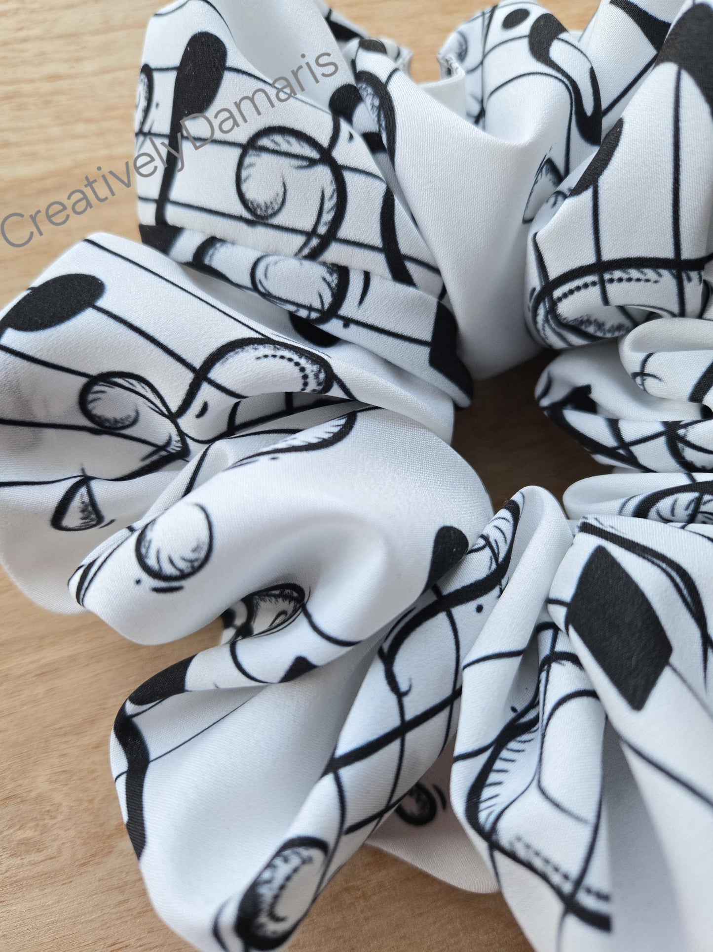 Music Notes XL Scrunchie