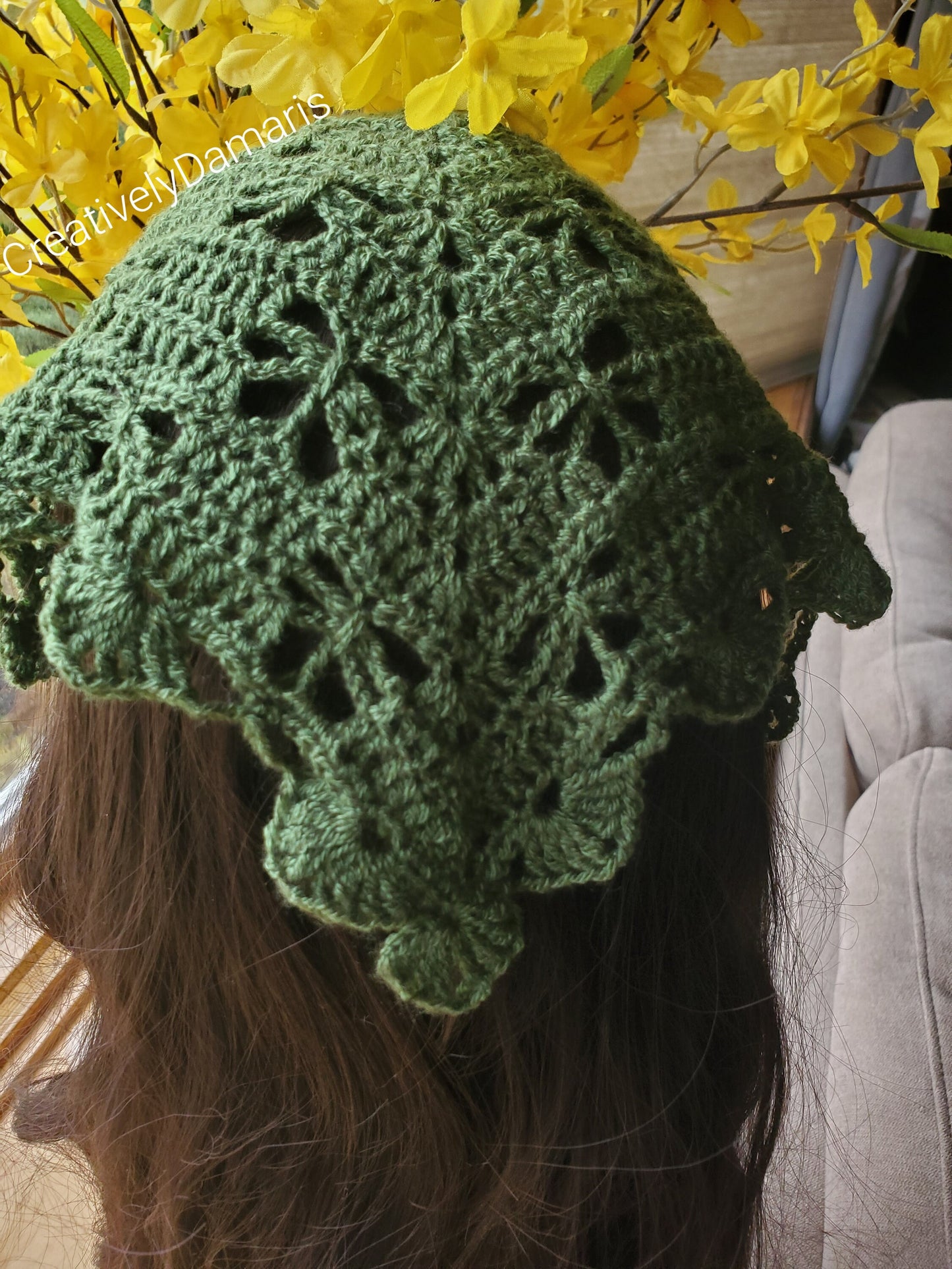 Butterflies Everywhere Crochet Headband