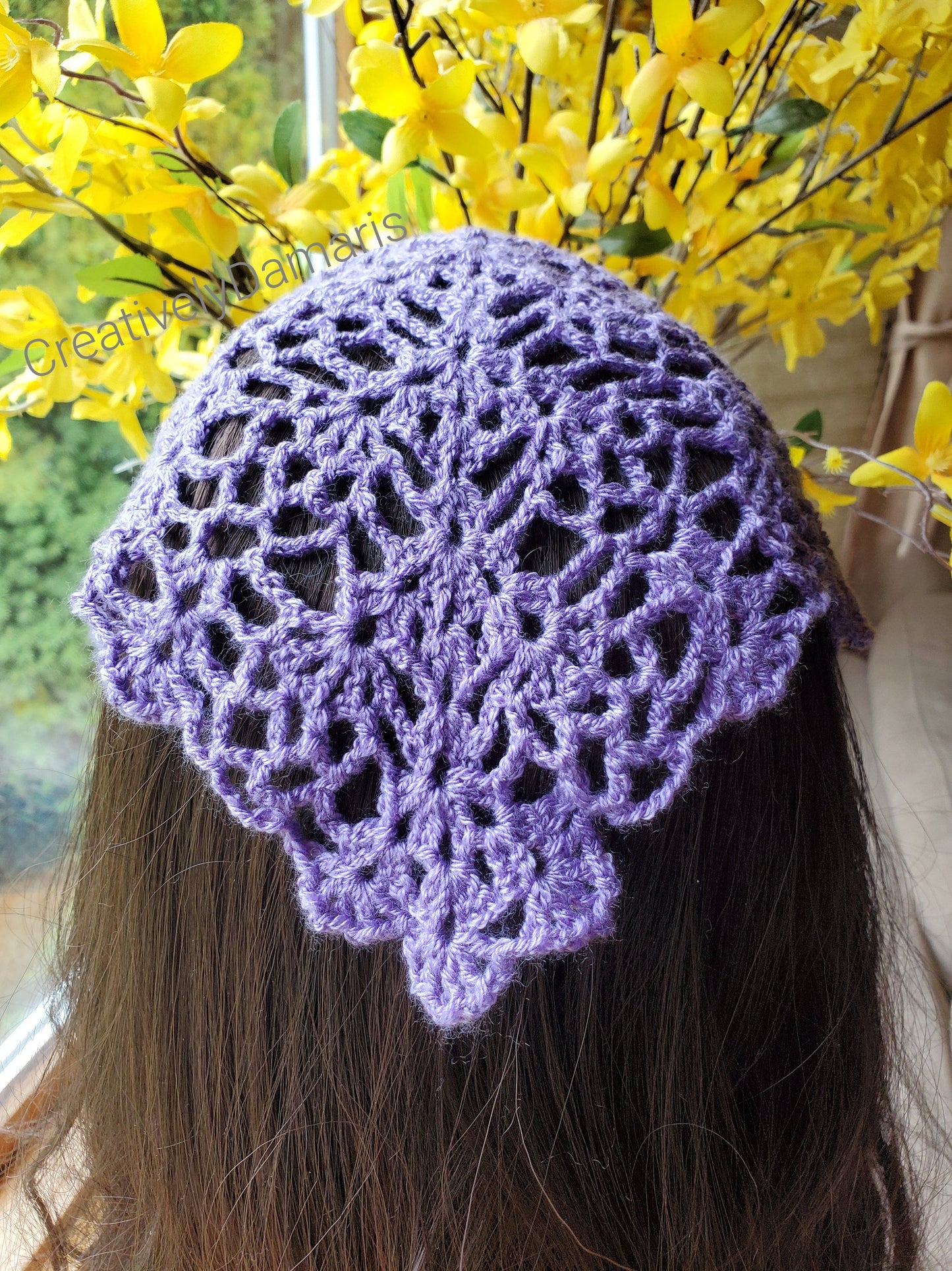 Crochet Lace Headband