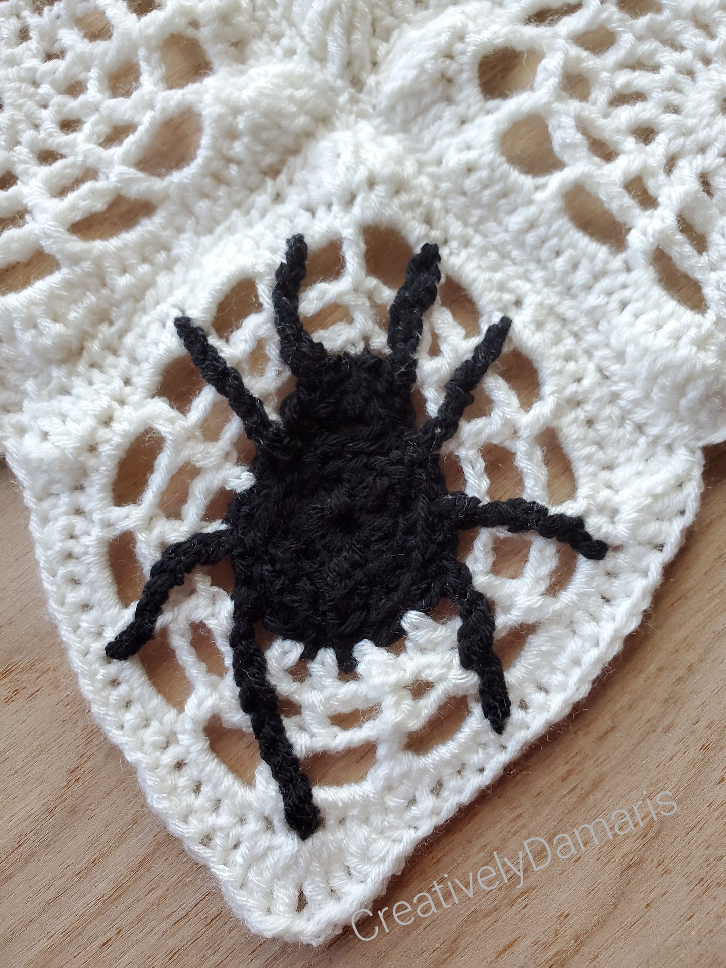 Spider Crochet Headband