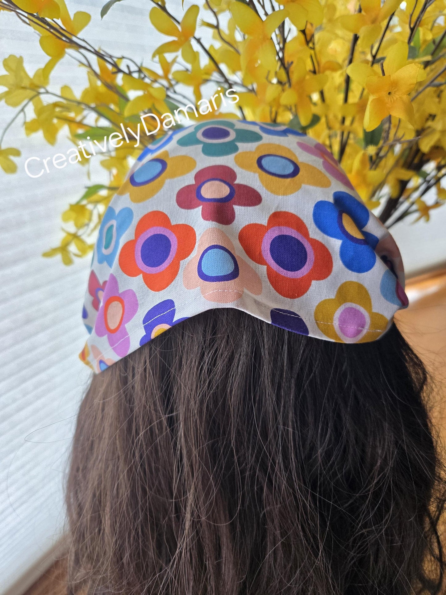 Colorful Floral Cotton Headband