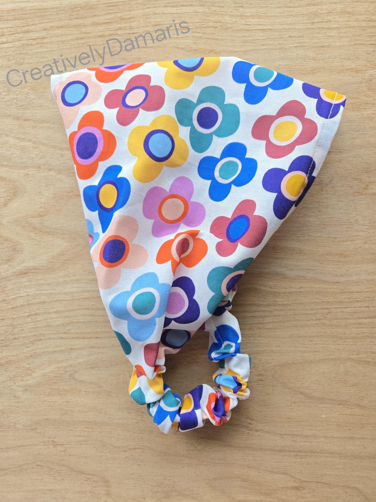 Colorful Floral Cotton Headband