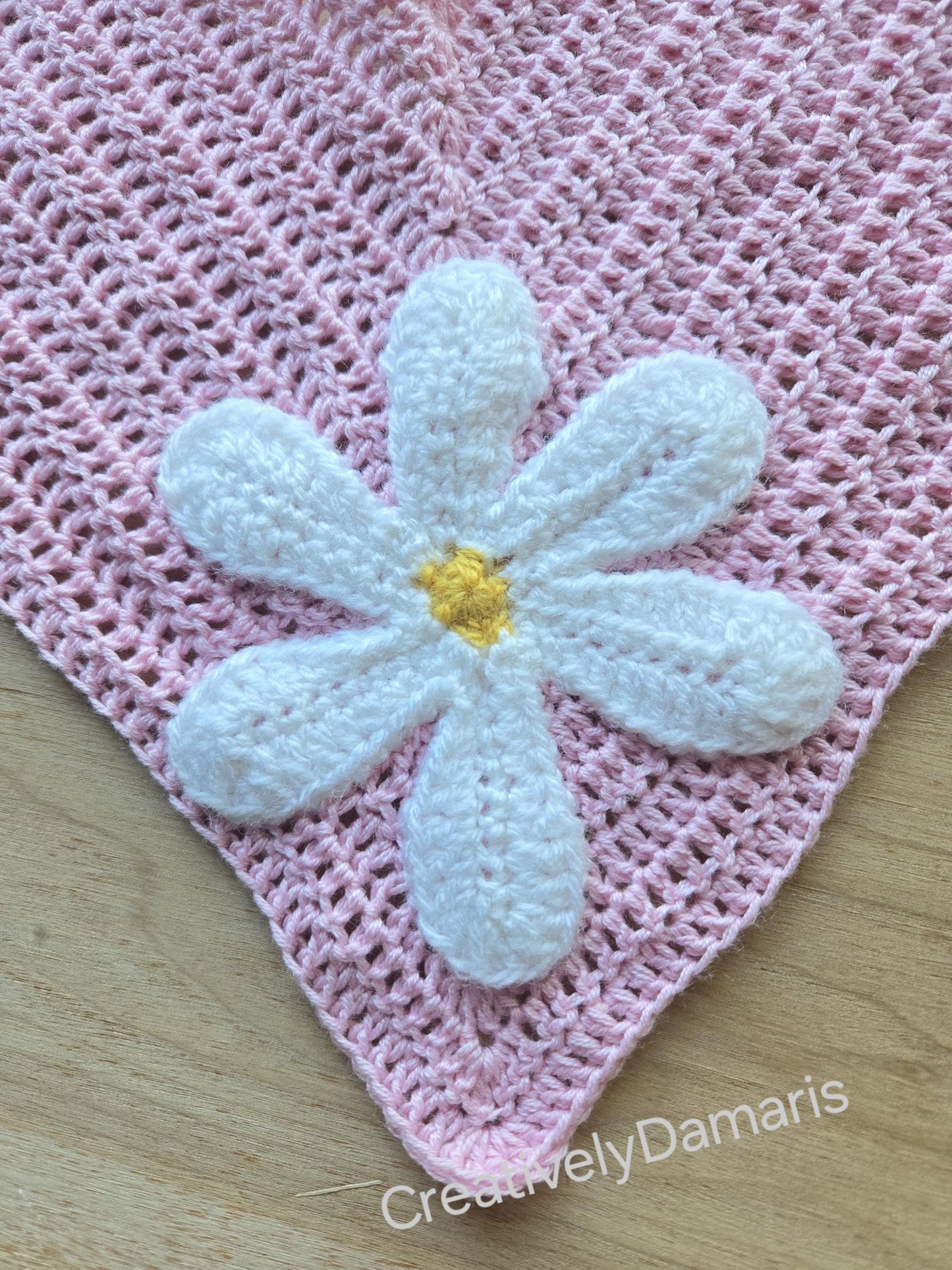 Retro White Flower Boho Headband
