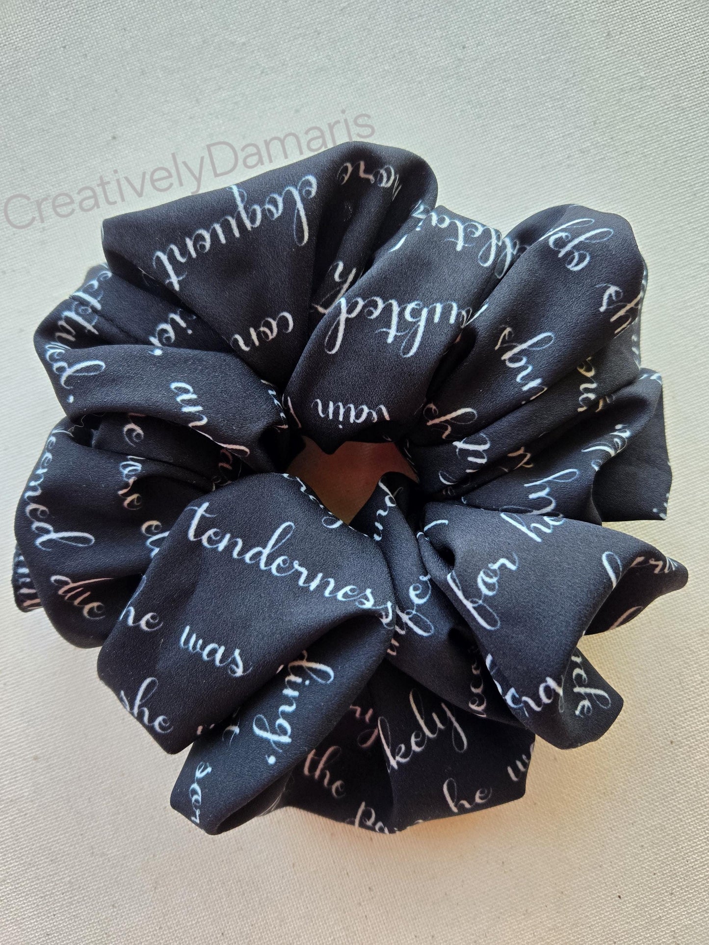 Mr. Darcy's Proposal Printed XL Scrunchie