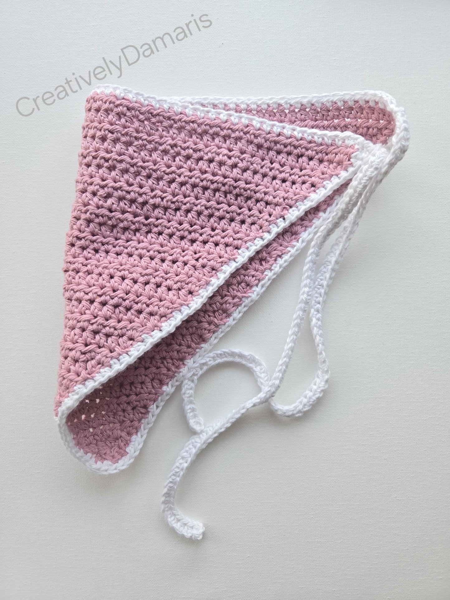 Crochet Cotton Headband