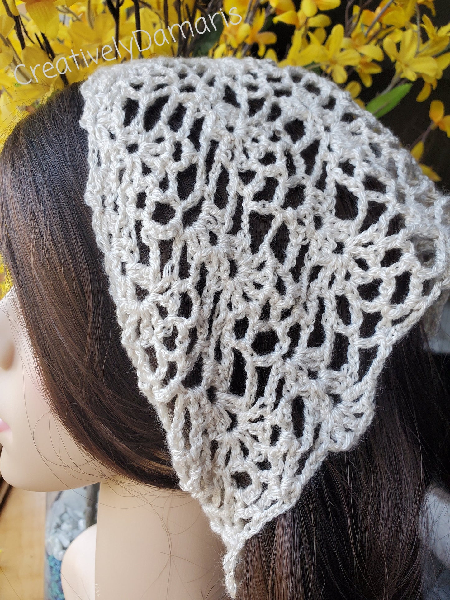 Crochet Lace Headband