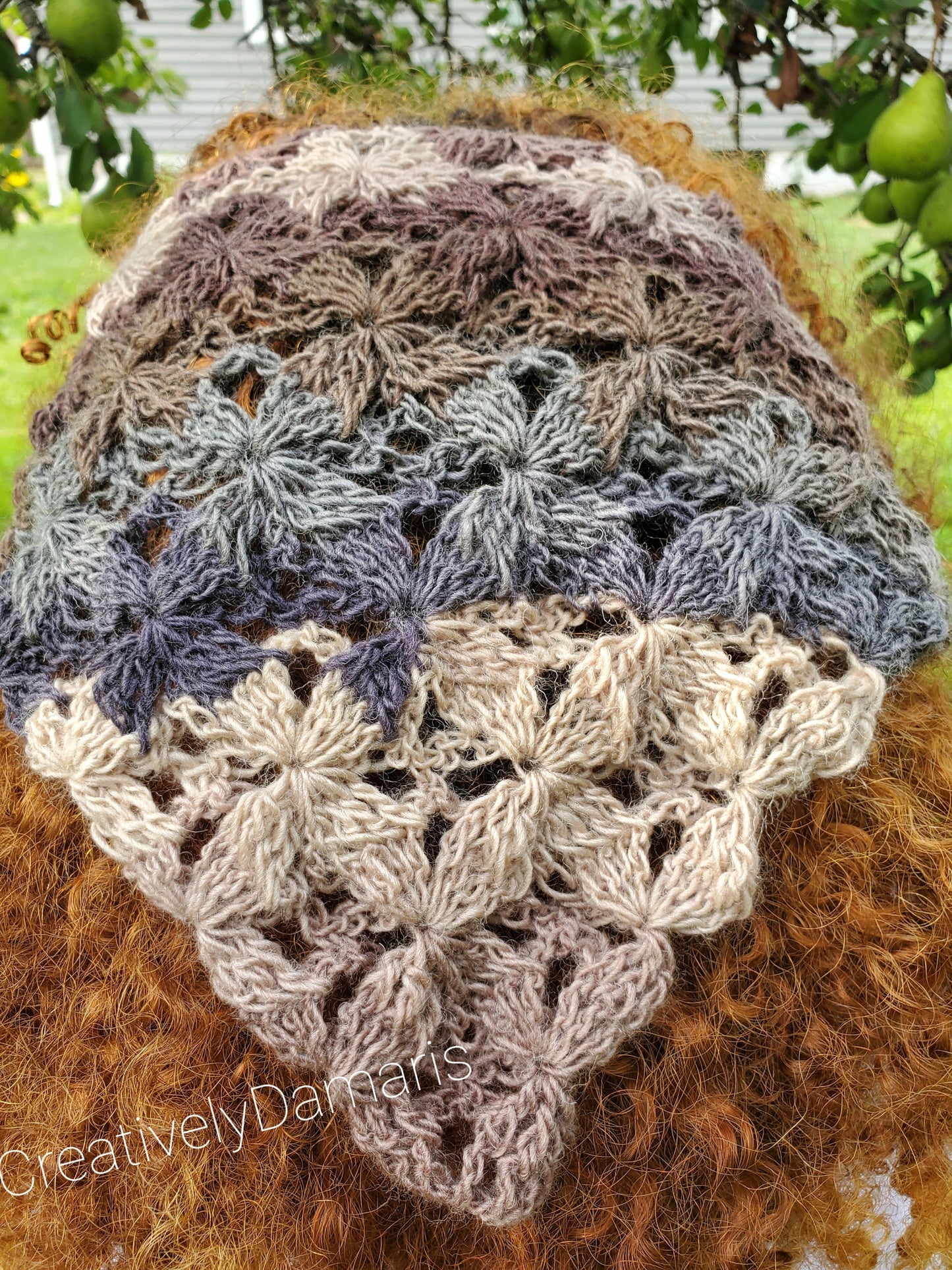 Multi-color Flowers Everywhere Crochet Headband