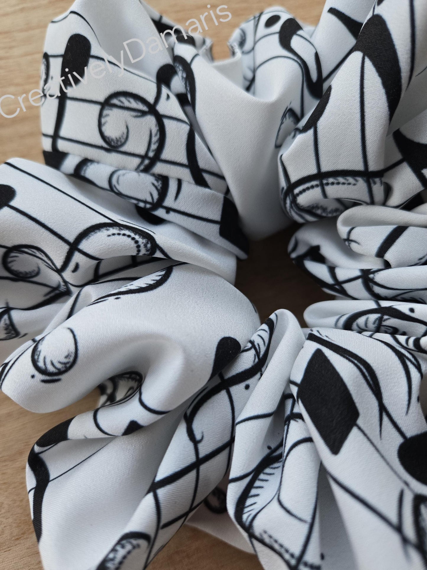 Music Notes XL Scrunchie