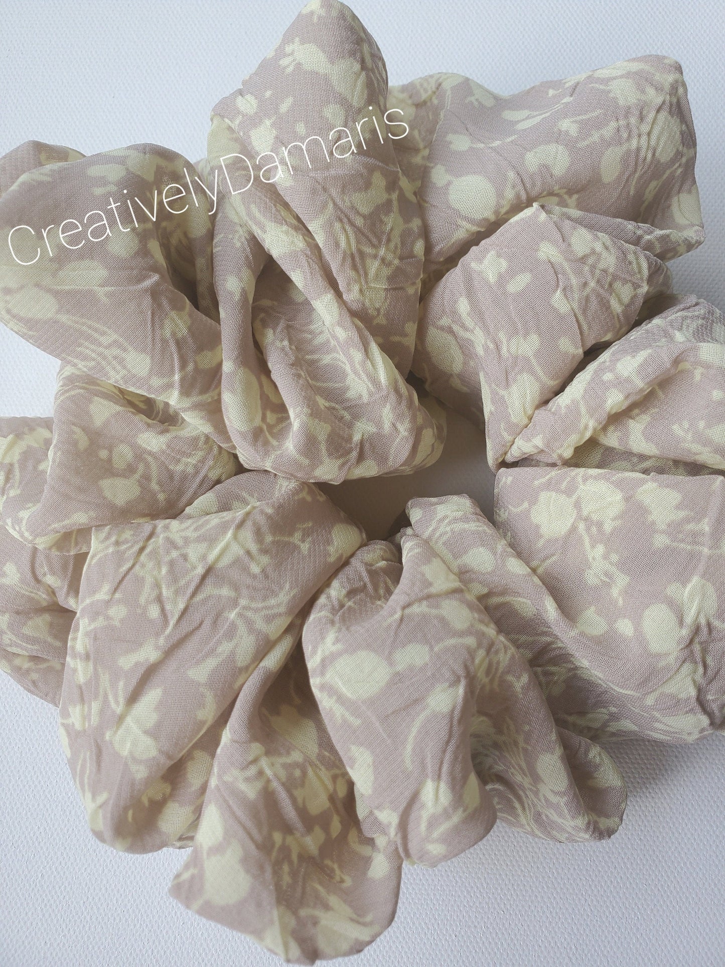Chiffon Crinkle XL Scrunchies
