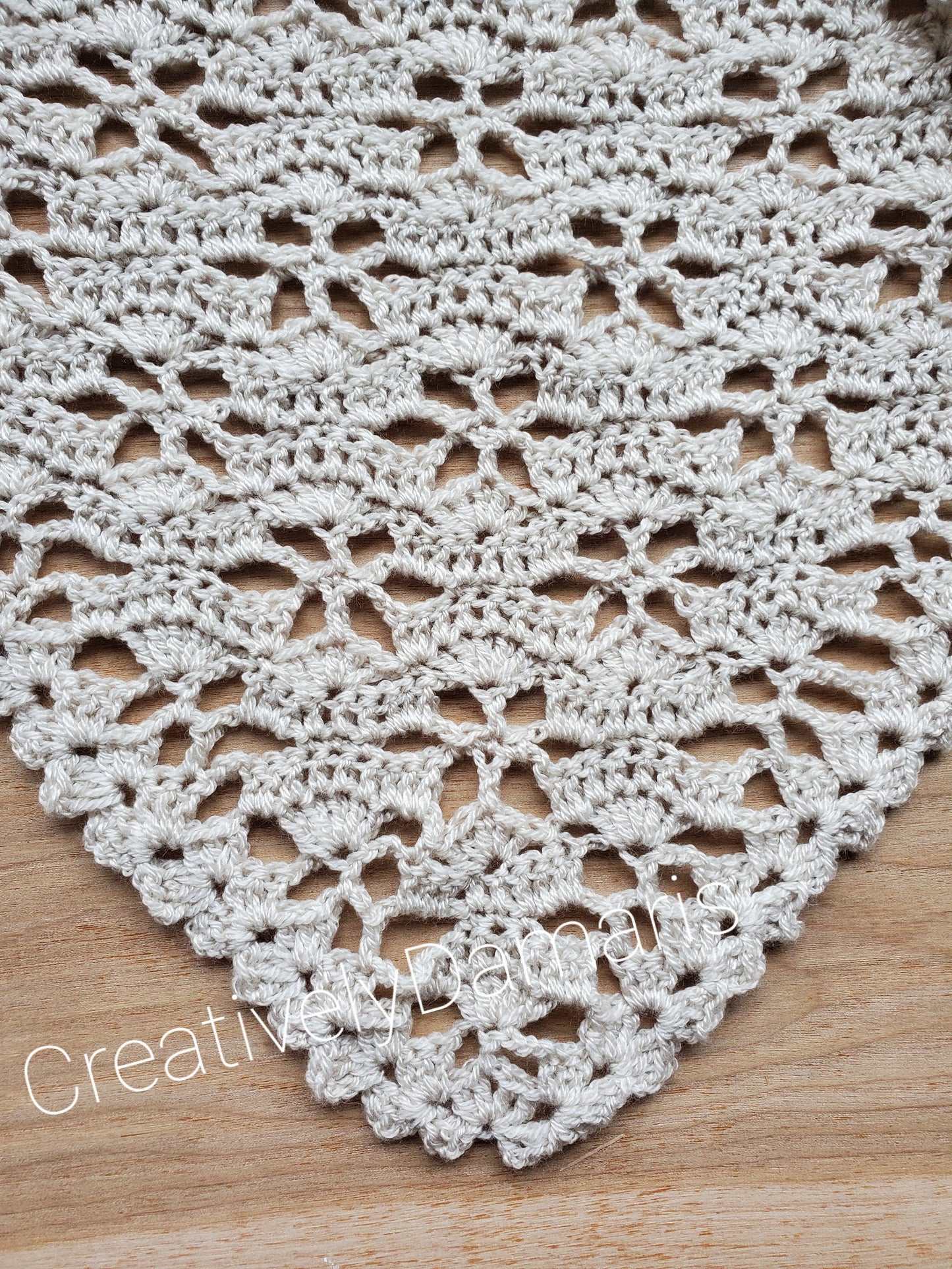 Lace Flower Crochet Boho Headband