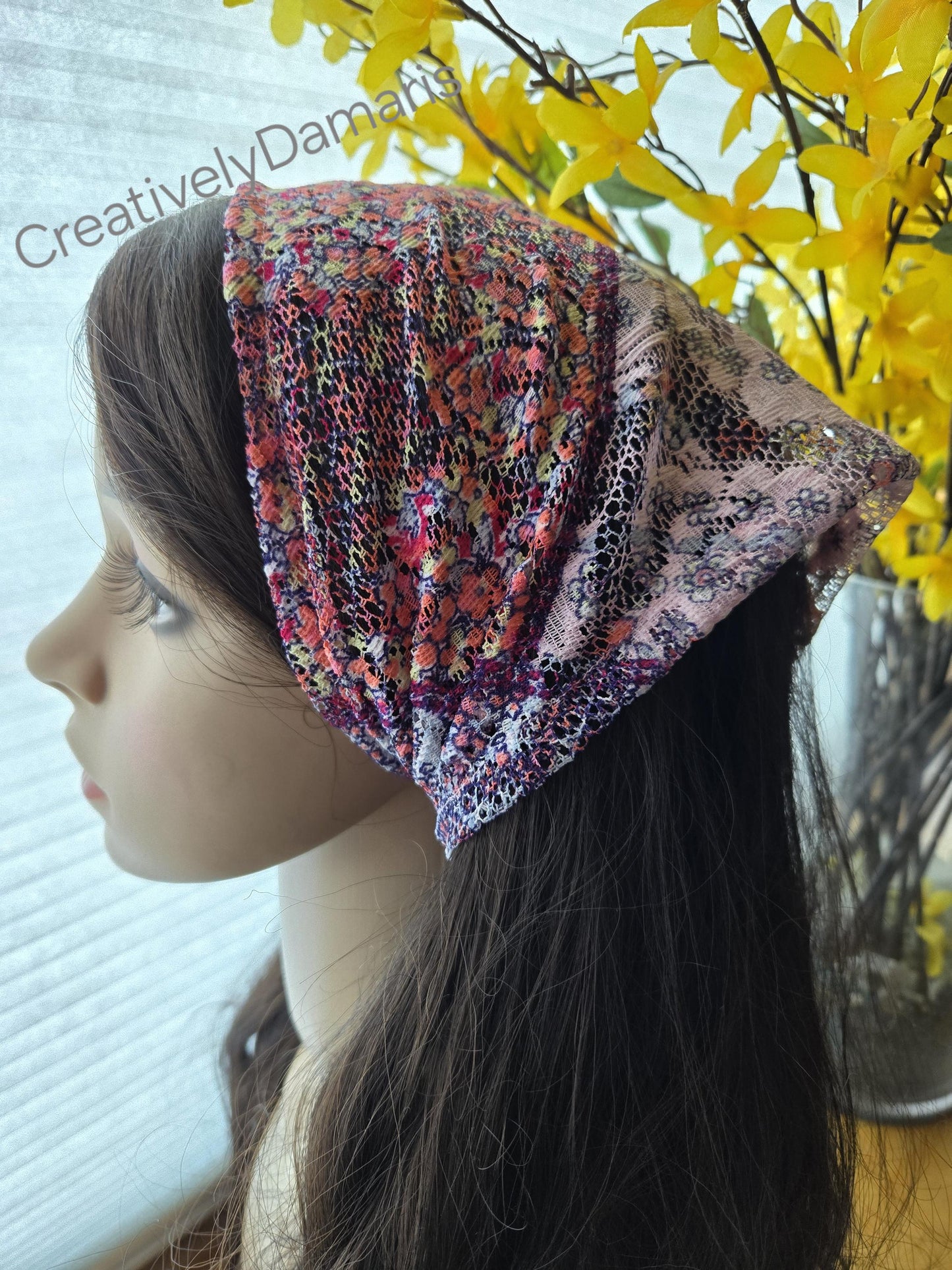 Patchwork Lace Headband