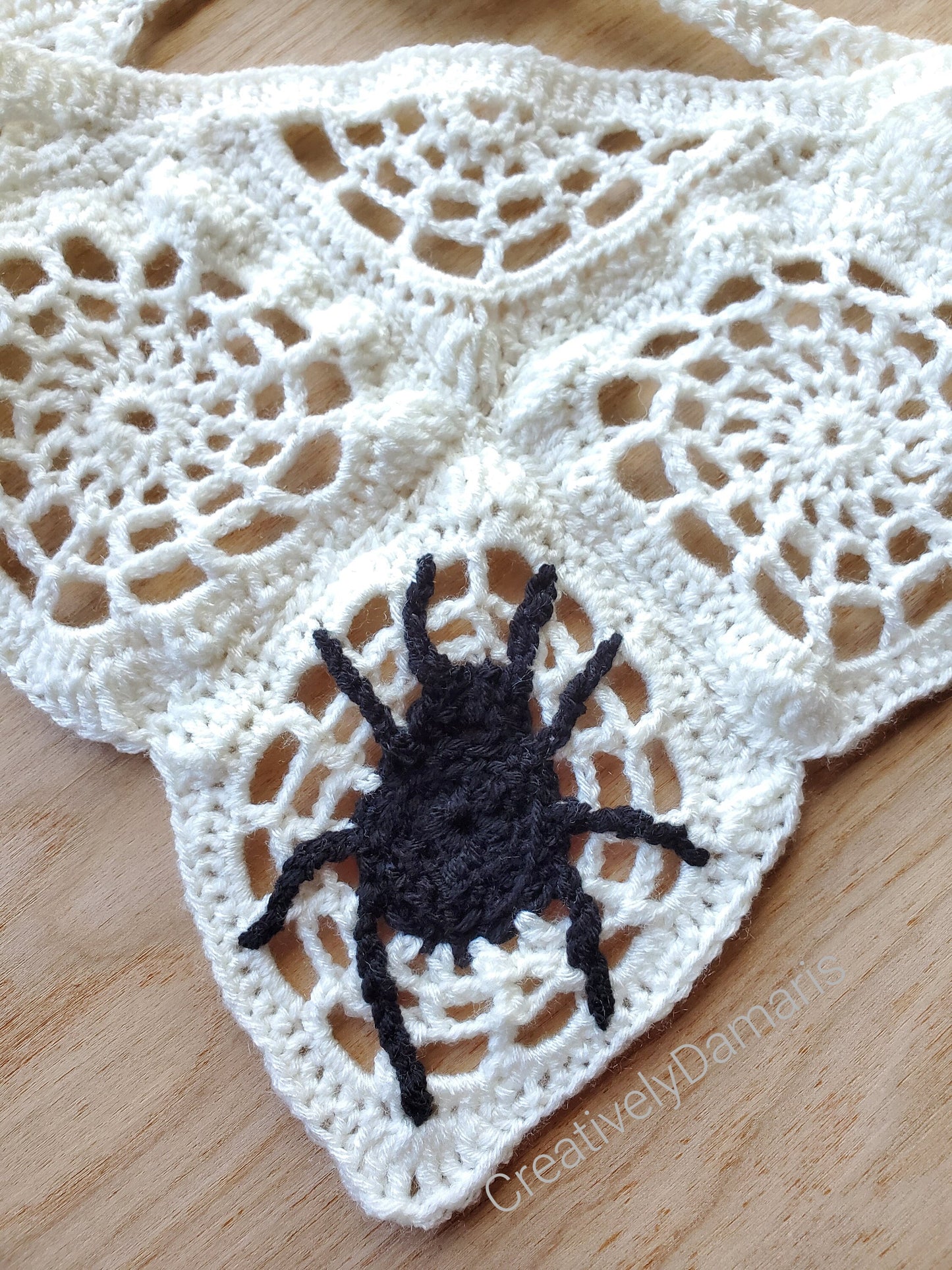 Spider Crochet Headband