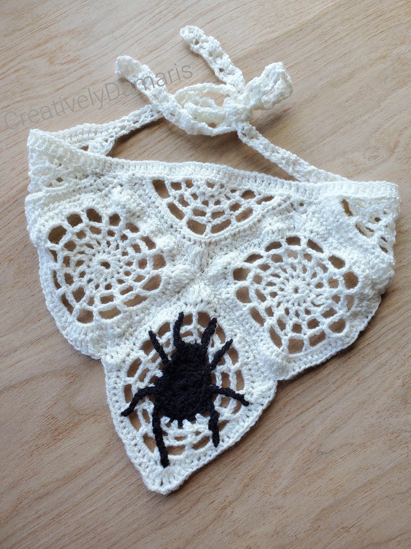 Spider Crochet Headband