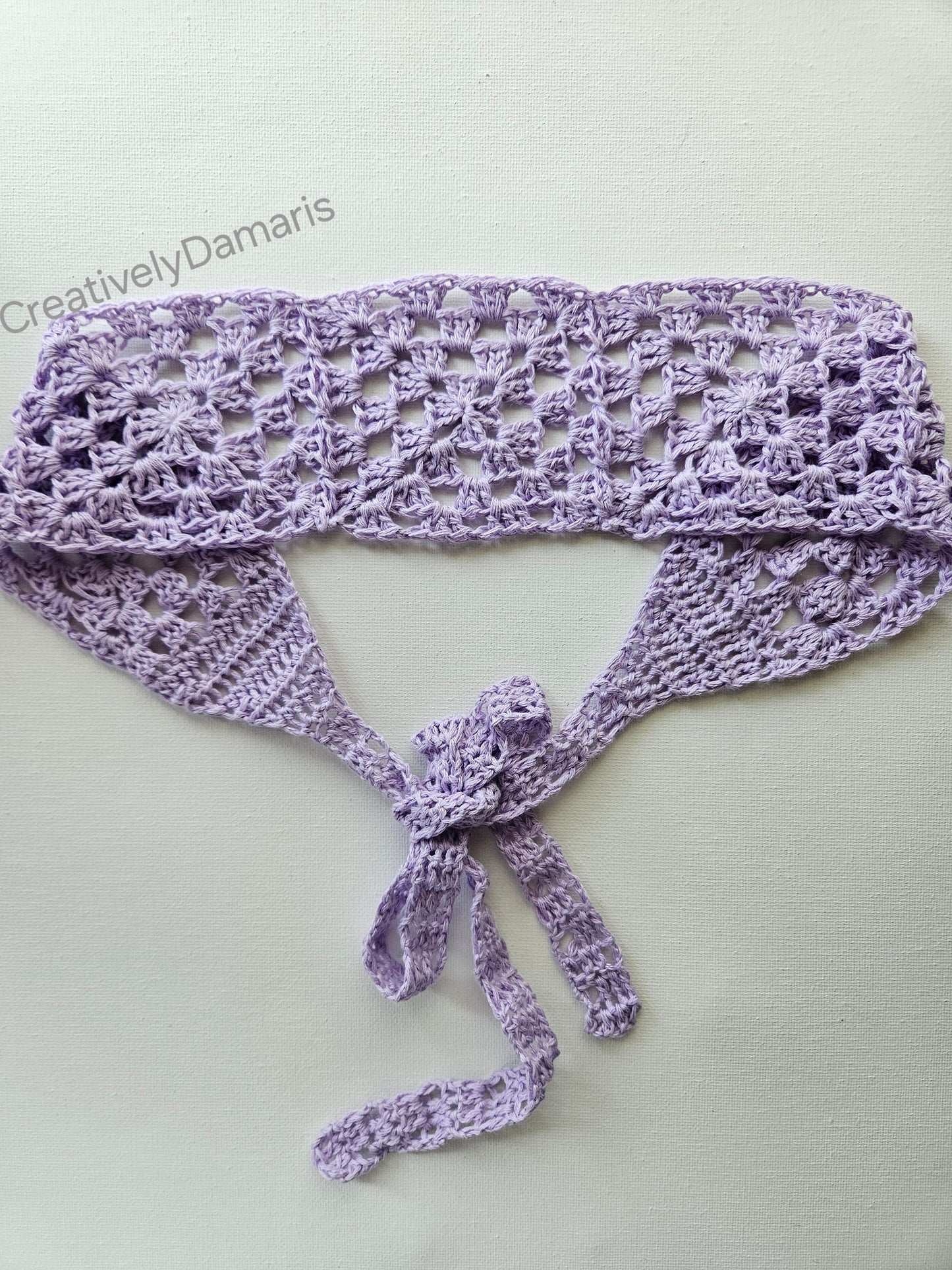 Granny Square Crochet Headband