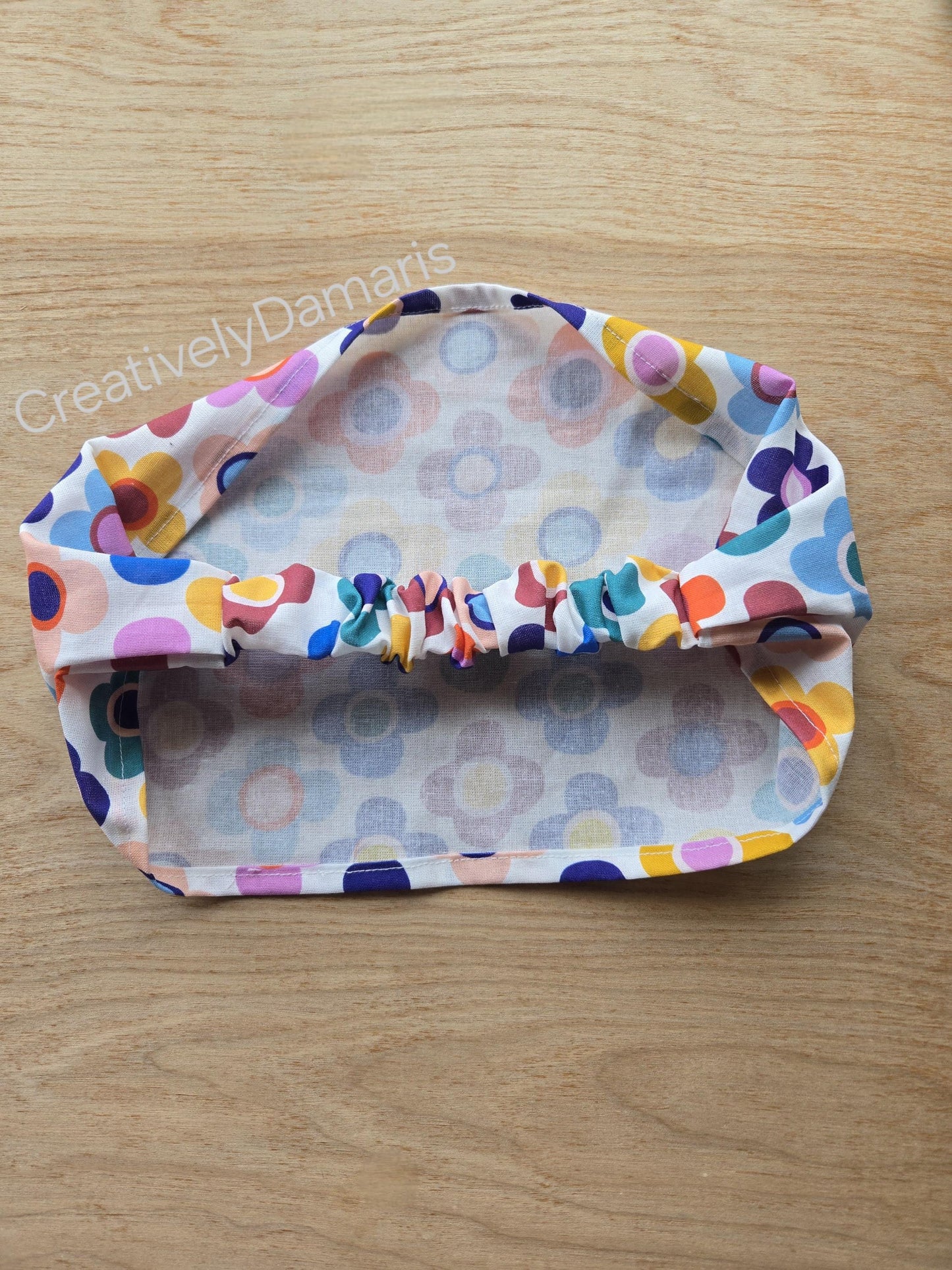 Colorful Floral Cotton Headband
