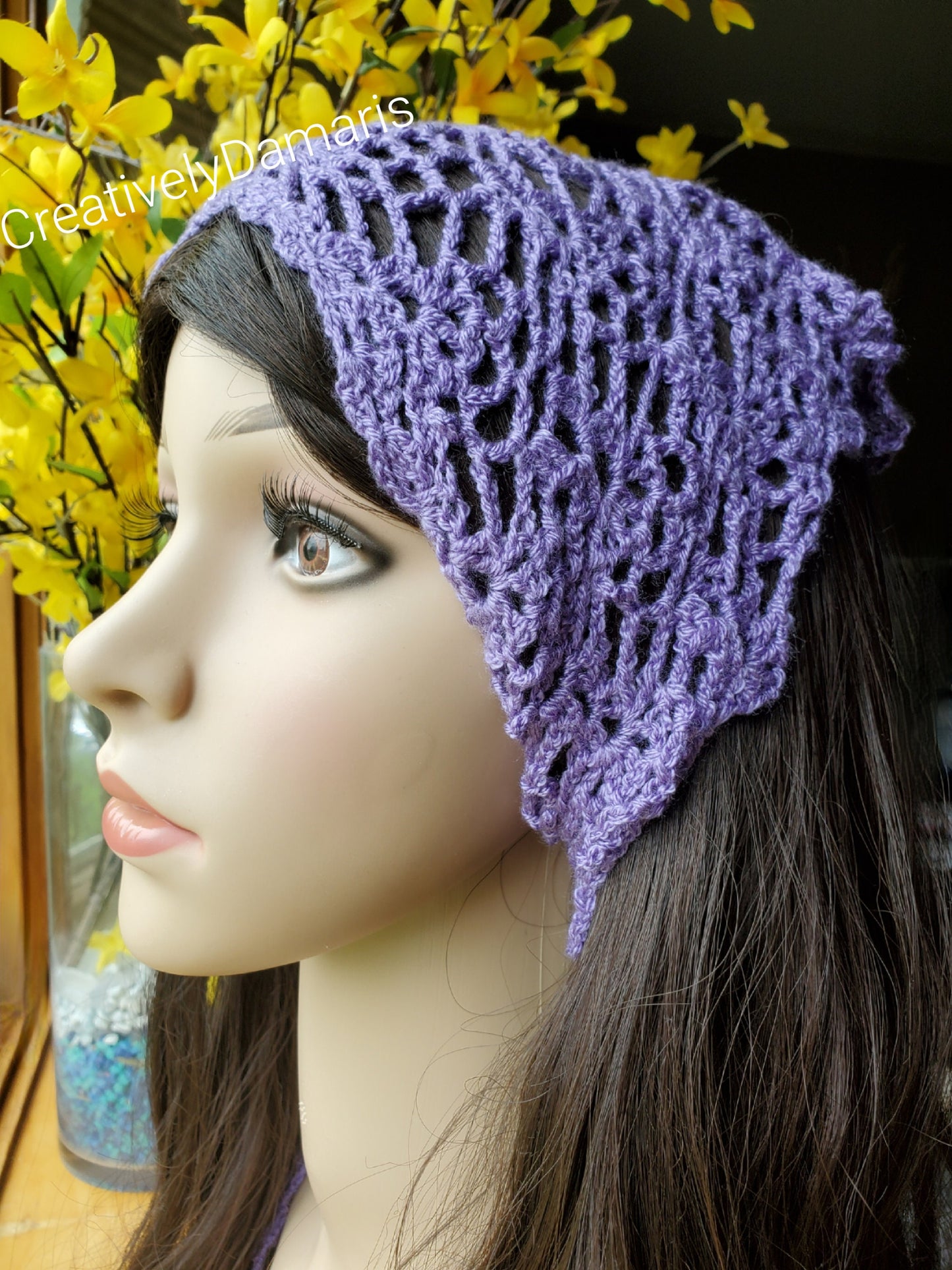 Crochet Lace Headband