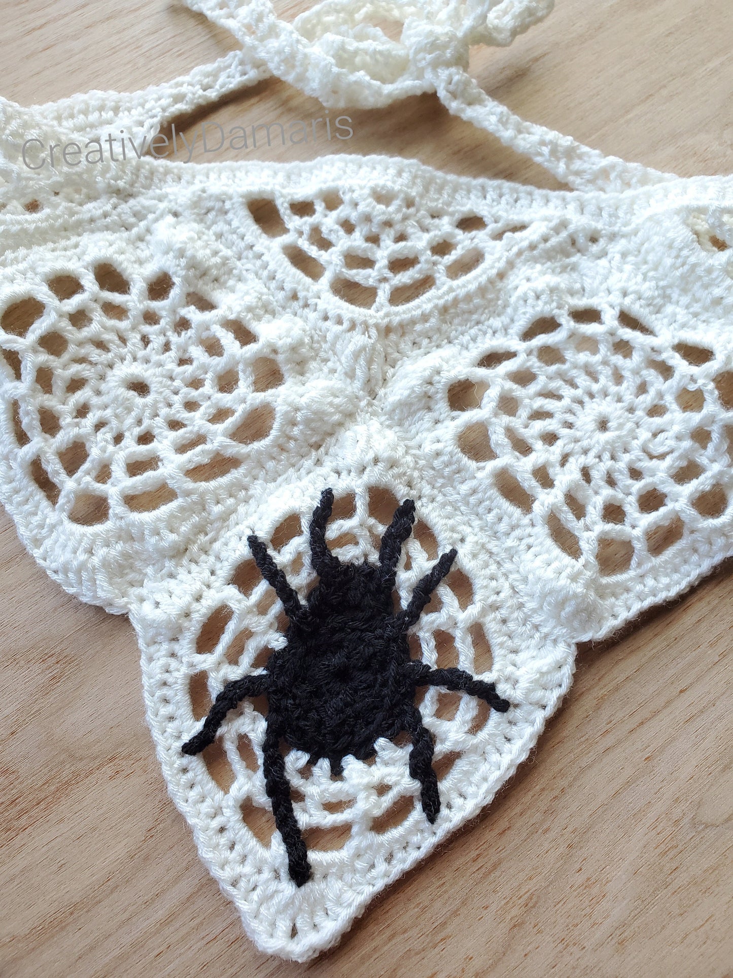 Spider Crochet Headband