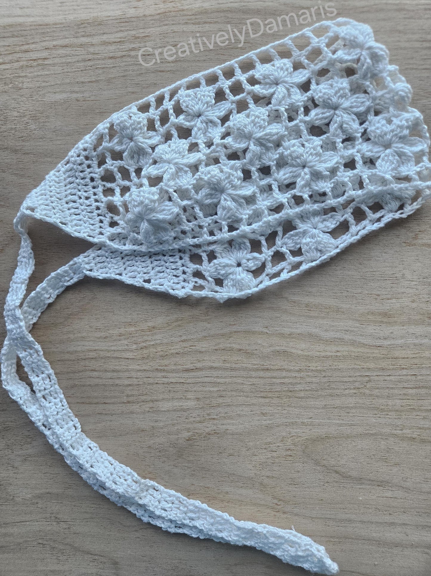 All The Pretty Flowers Crochet Headband