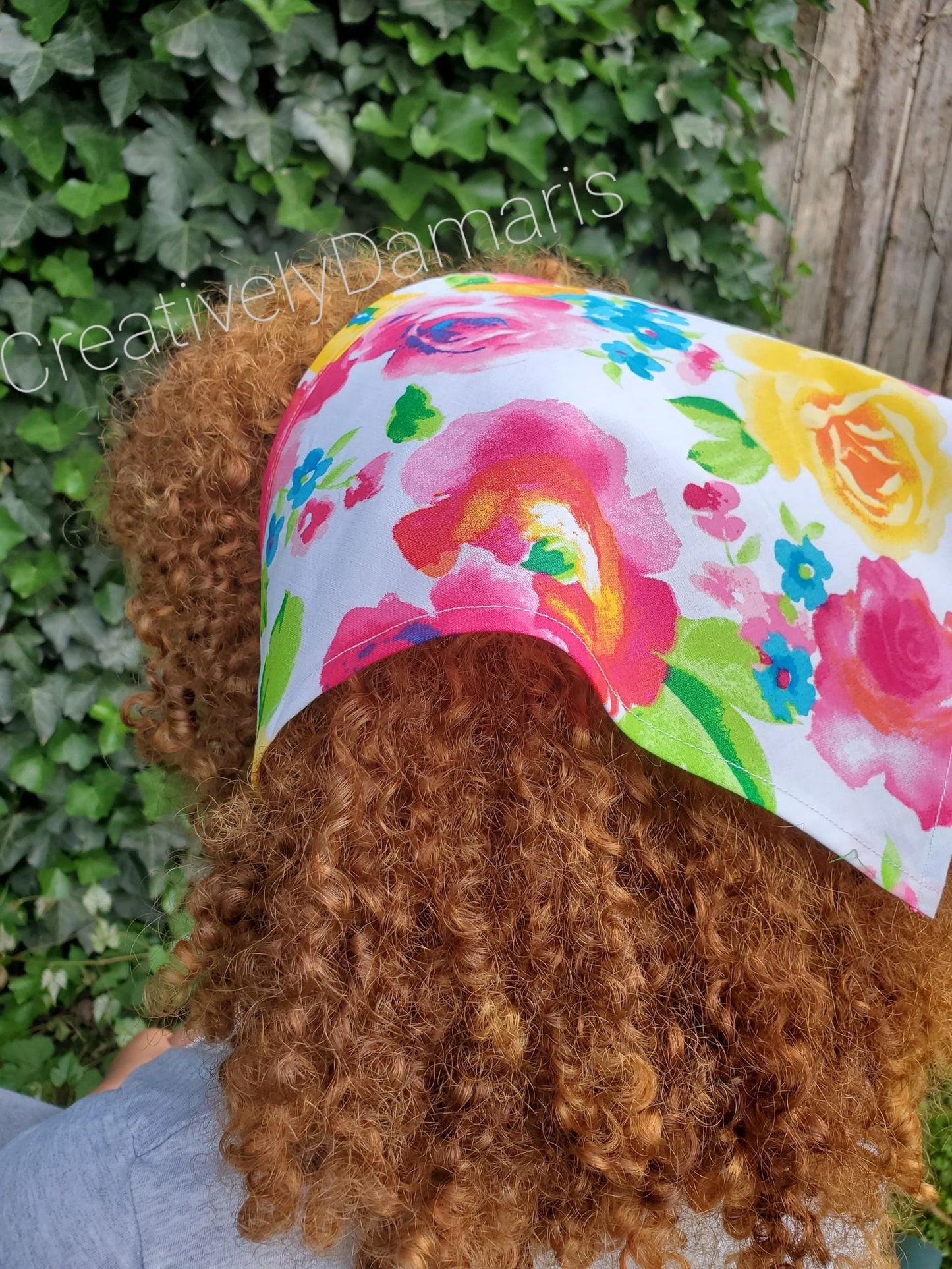 The Colorful Floral Print Head Bandana