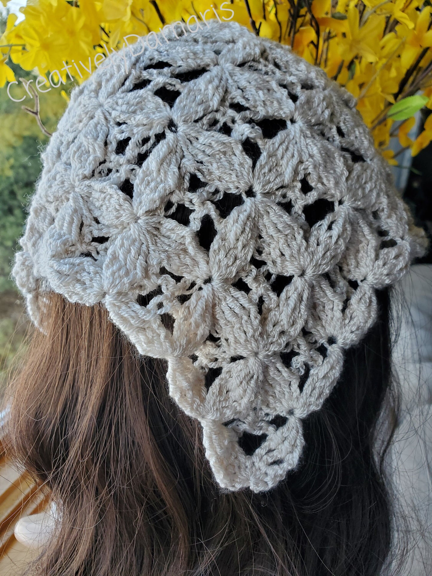 Flowers Everywhere Crochet Headband