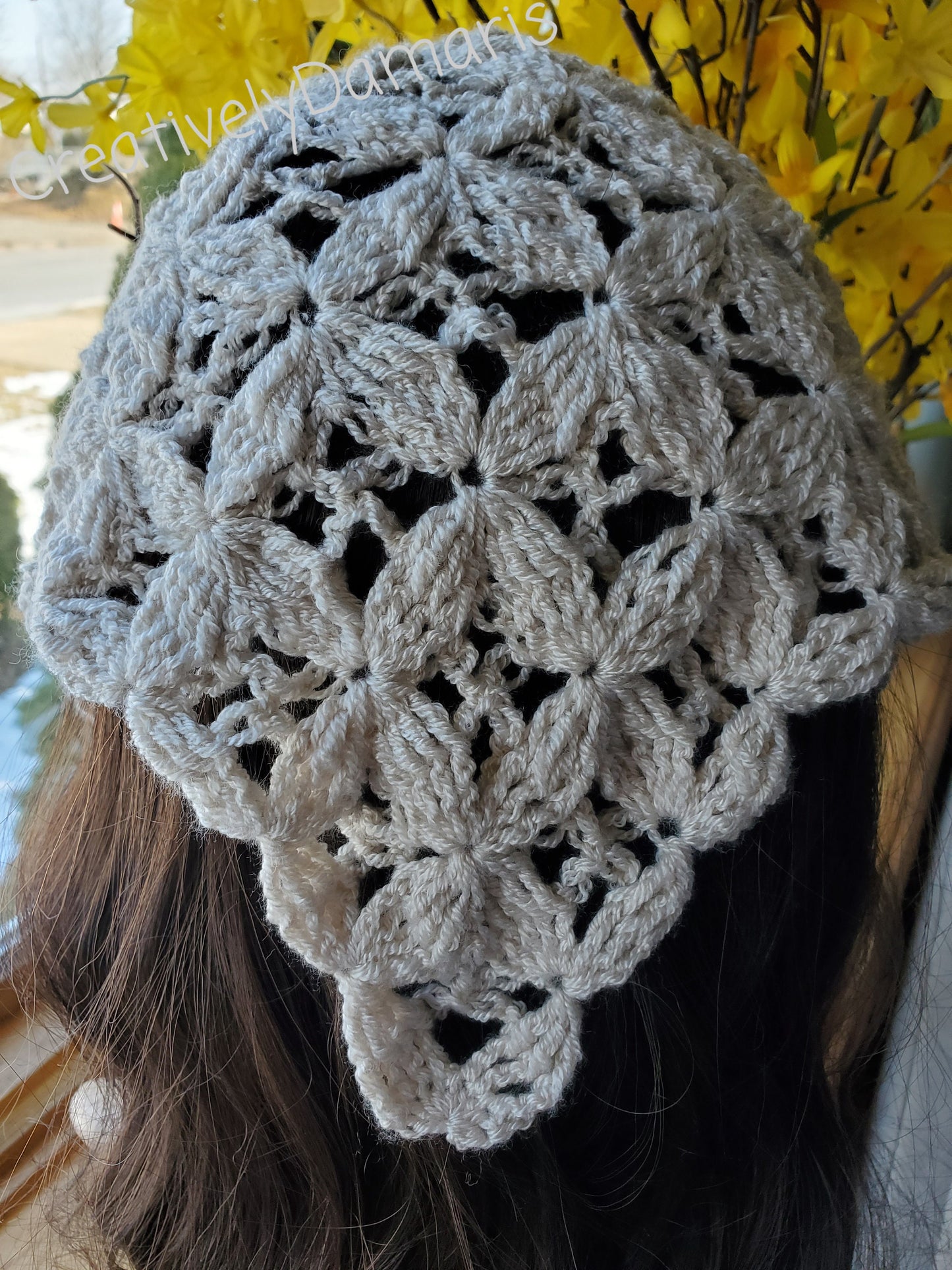 Flowers Everywhere Crochet Headband