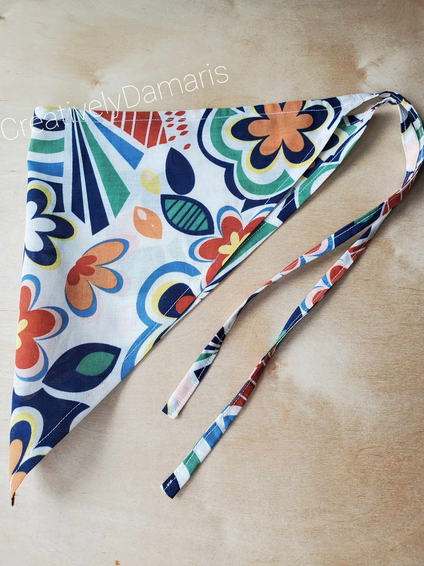 That '70s Vibe Cotton Head Kerchief