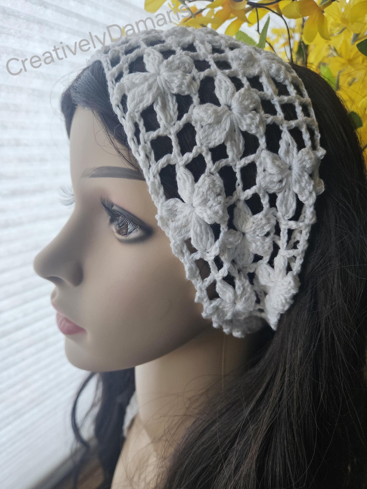 All The Pretty Flowers Crochet Headband