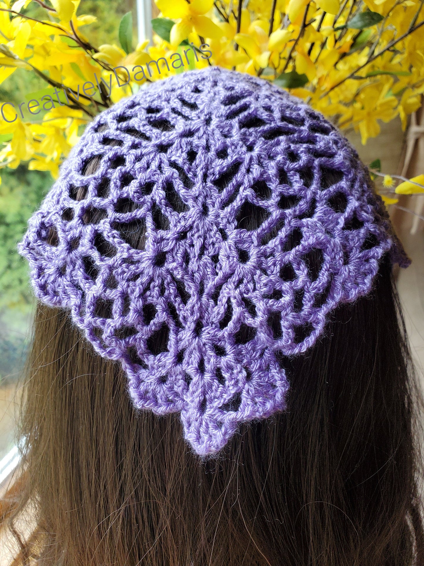 Crochet Lace Headband