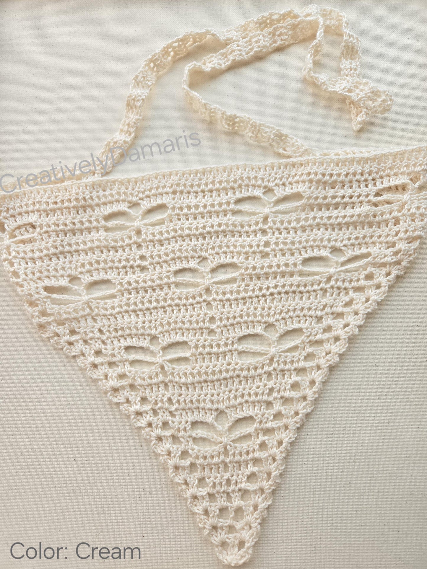 Dragonflies Crochet Headband/Bandana